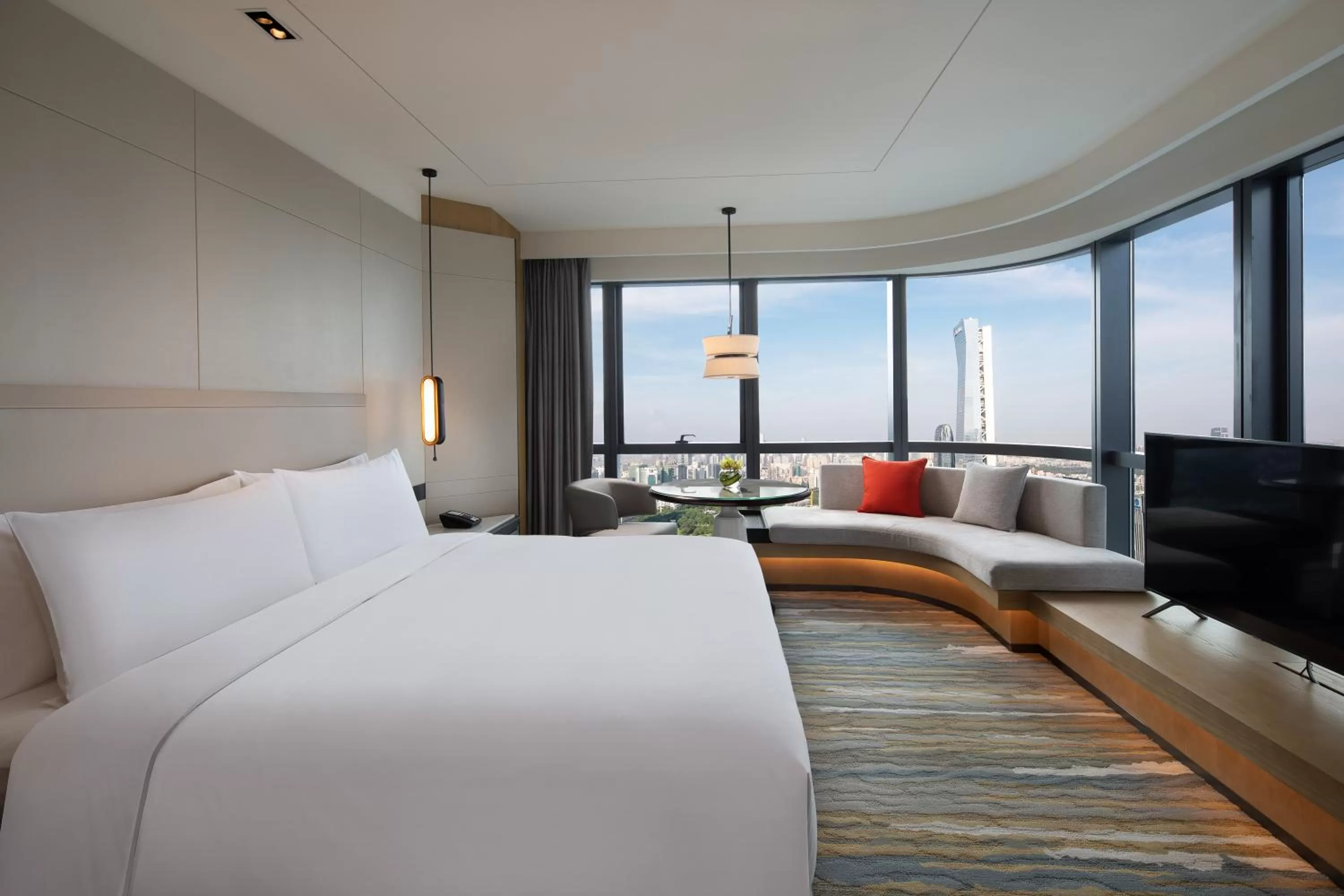 Standard King Room with City View in Crowne Plaza Shenzhen Nanshan by IHG