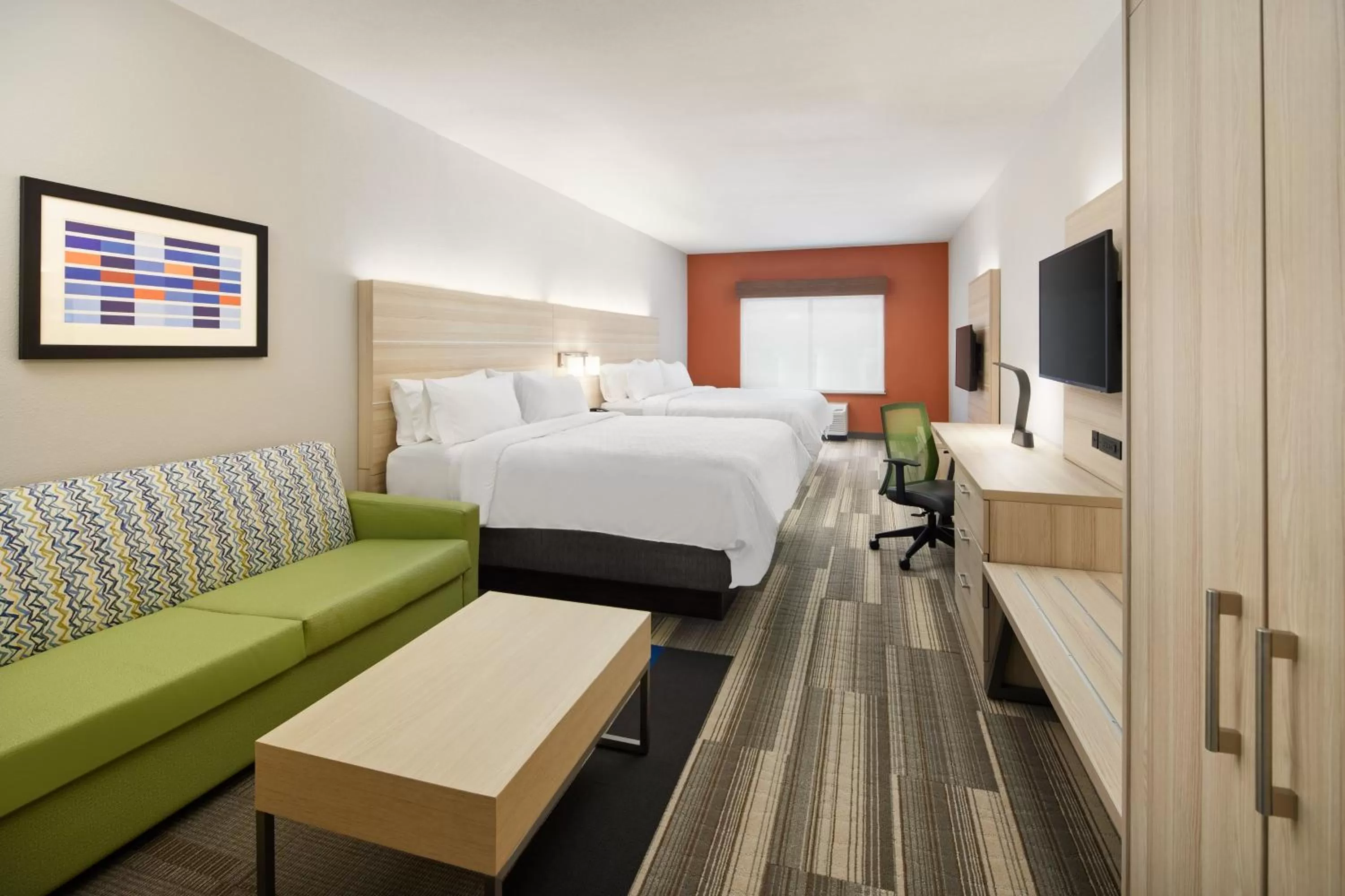 King Suite with Two King Beds in Holiday Inn Express Hotel & Suites Salem by IHG