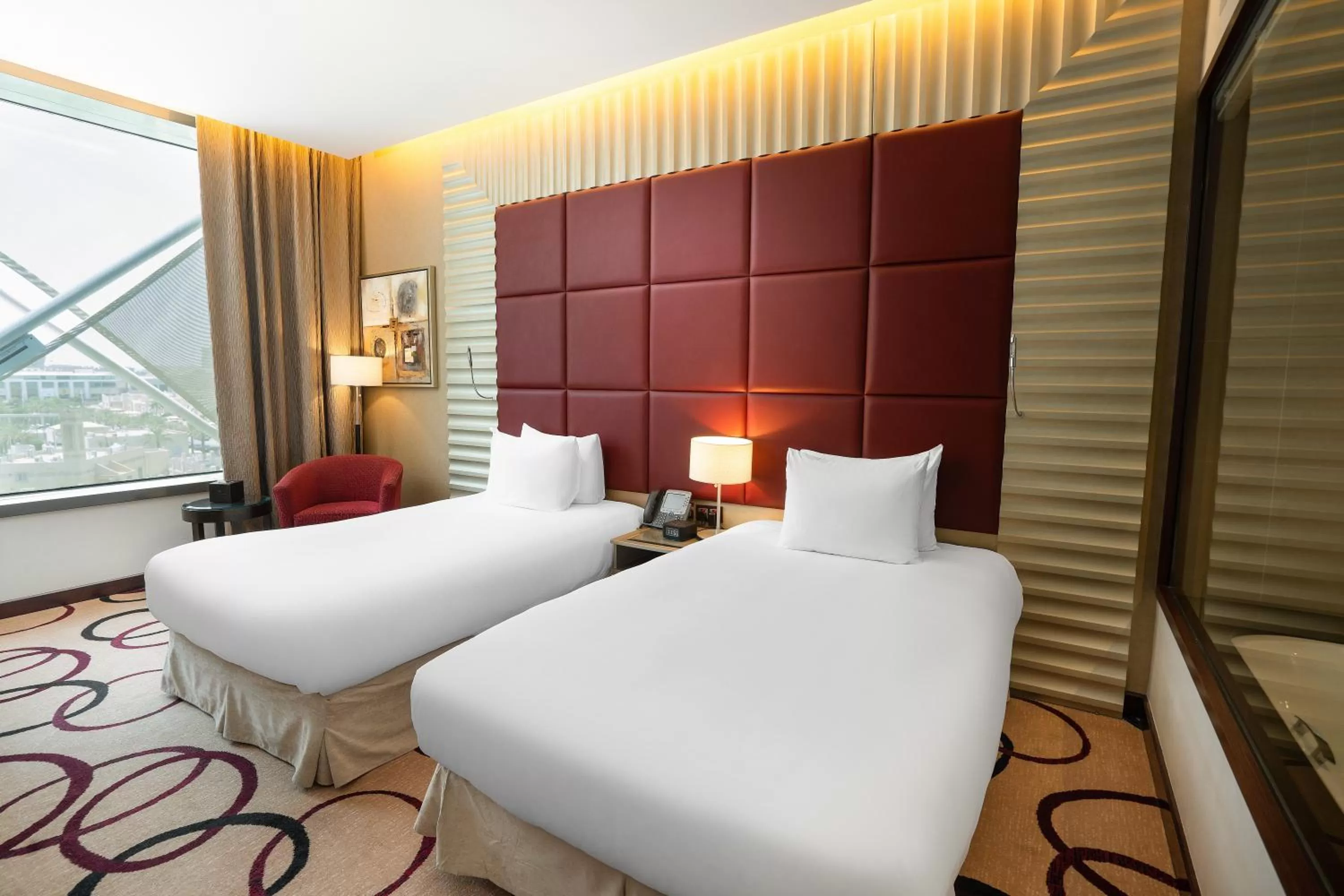Standard Twin Room in Crowne Plaza Riyadh - RDC Hotel & Convention by IHG