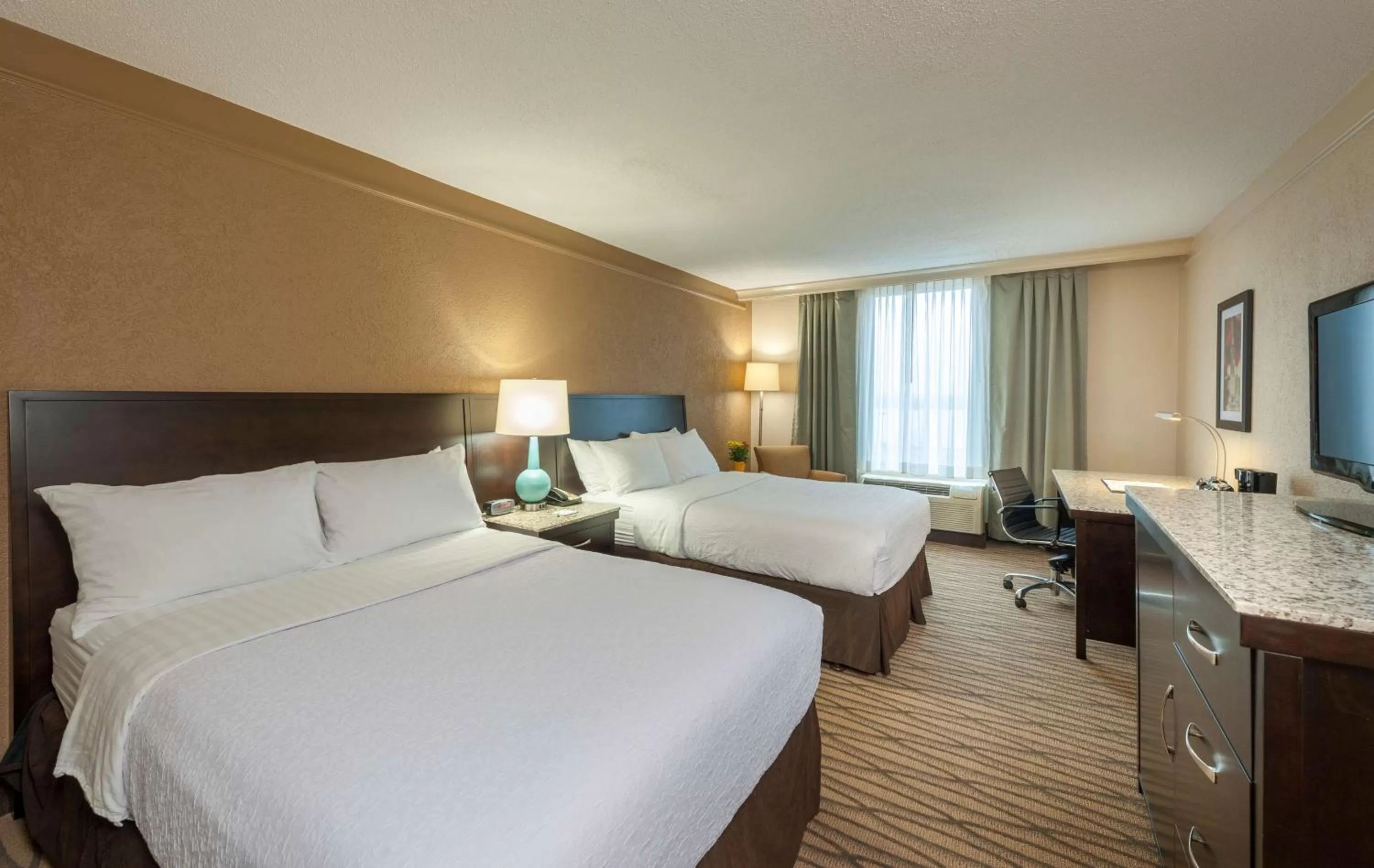 Queen Room with Two Queen Beds and Work Desk - Non-Smoking in Best Western Plus Strongsville Cleveland
