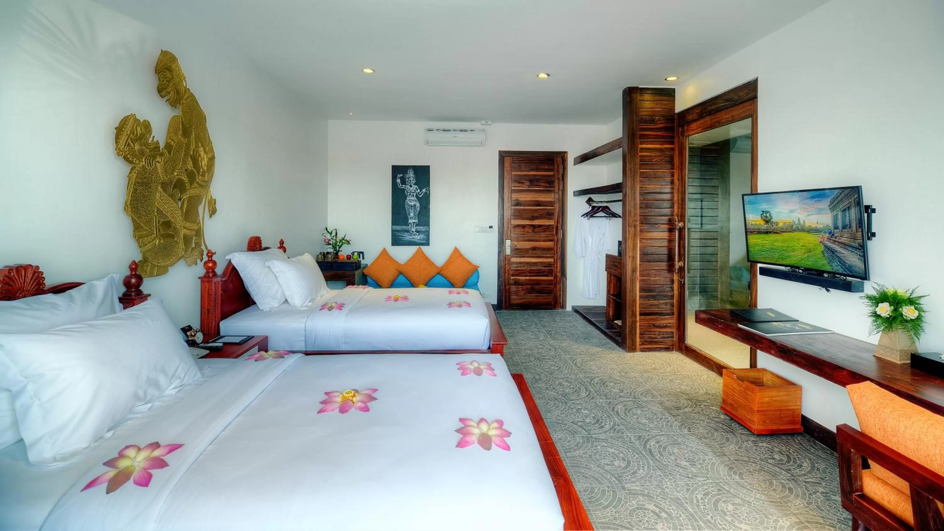 Premier Suite Twin Pool View - Free USD15 Credit Spa in Golden Temple Retreat