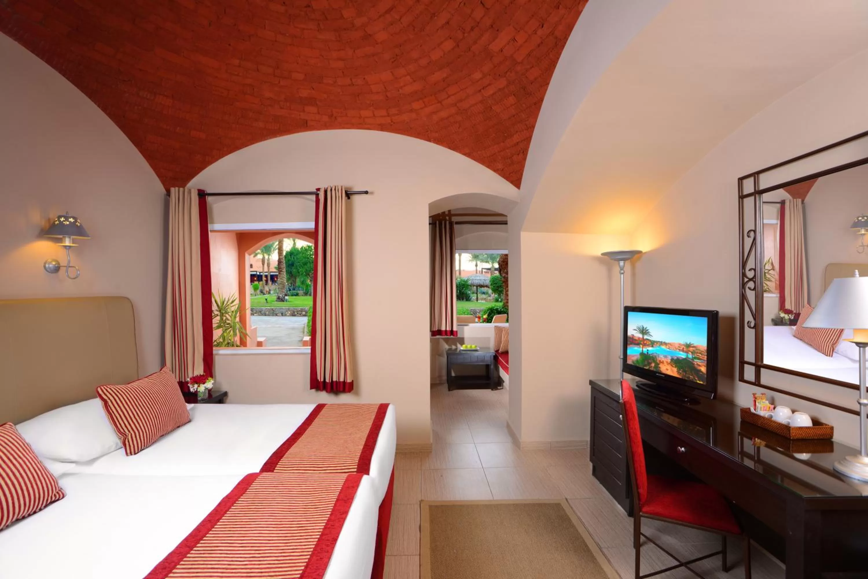 Superior Twin Garden View in JAZ Makadi Oasis Resort