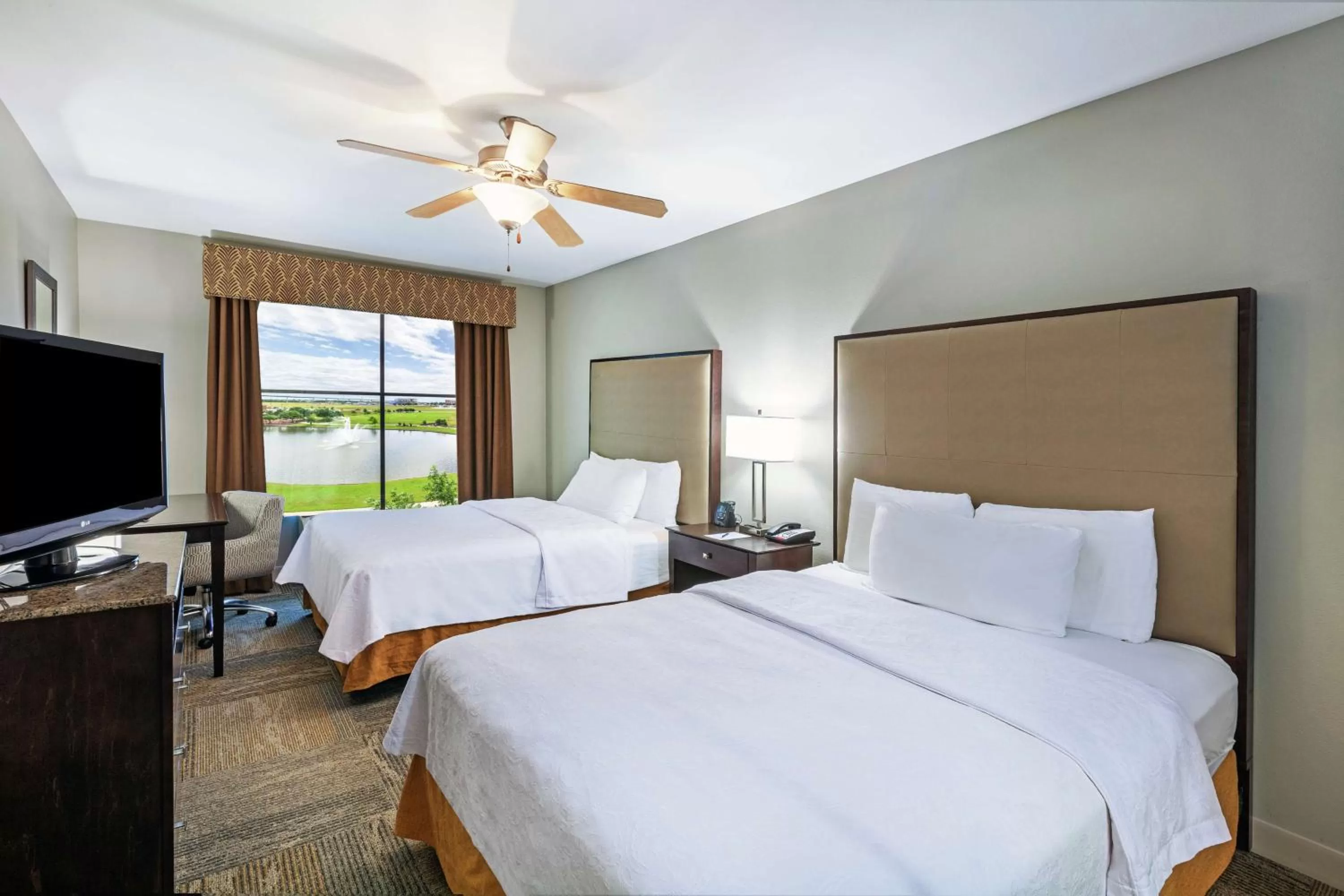 Queen Suite with Two Queen Beds - Hearing Access/Non-Smoking in Homewood Suites by Hilton Waco