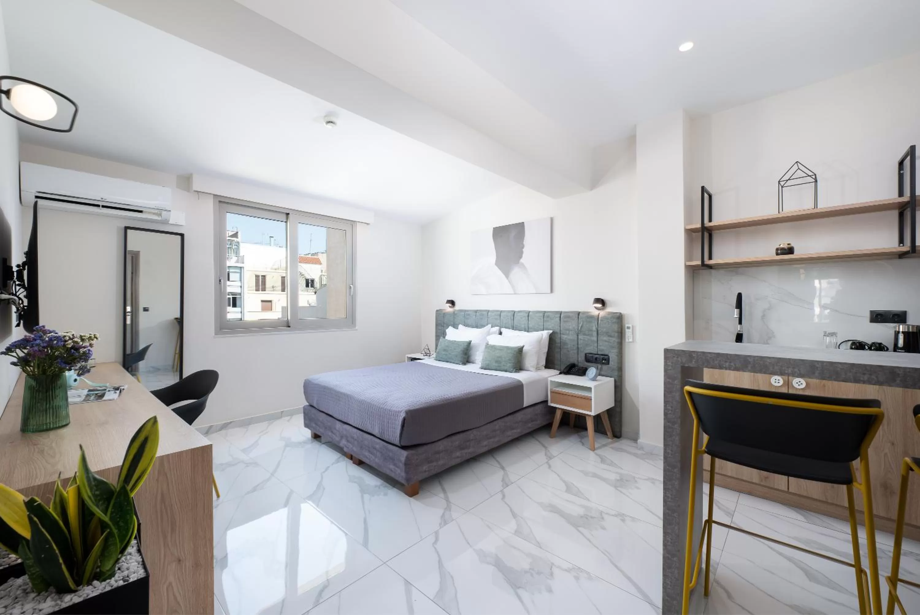 Standard Double Room - single occupancy in Enattica Suites