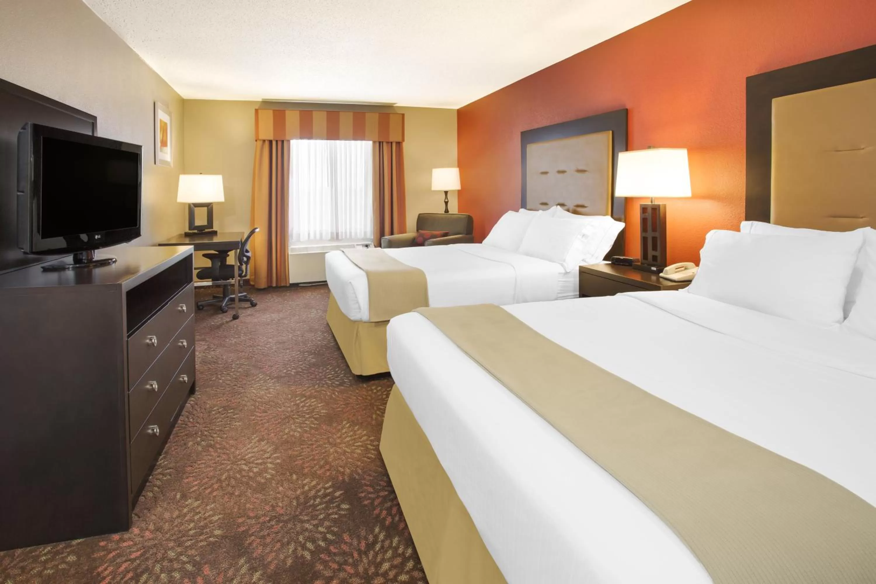 Room with Two Beds - Hearing Accessible - Non-Smoking in Muncie Place Hotel & Suites
