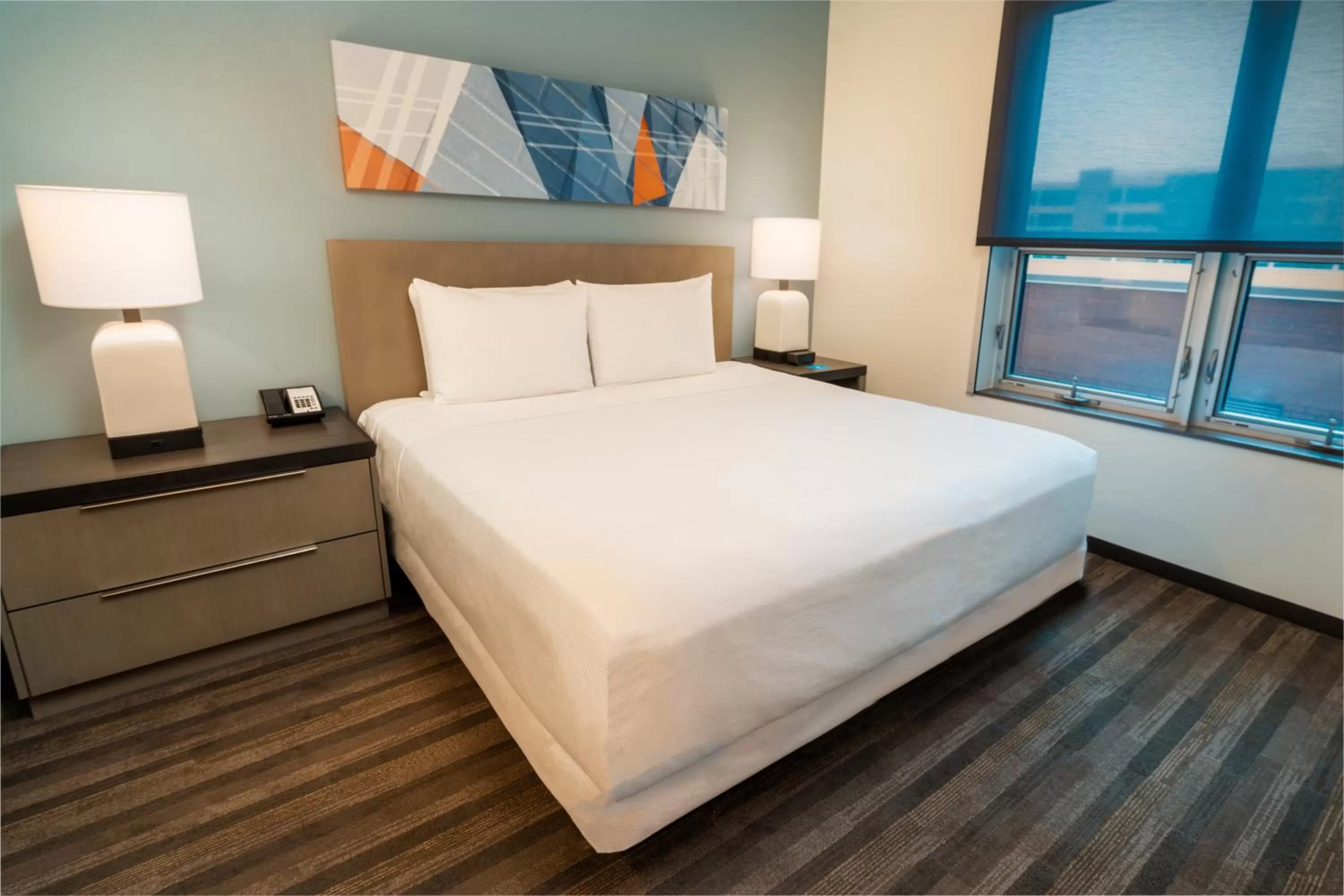 One-Bedroom King Suite with Sofa Bed and Kitchen in Hyatt House Nashville/Franklin/Cool Springs