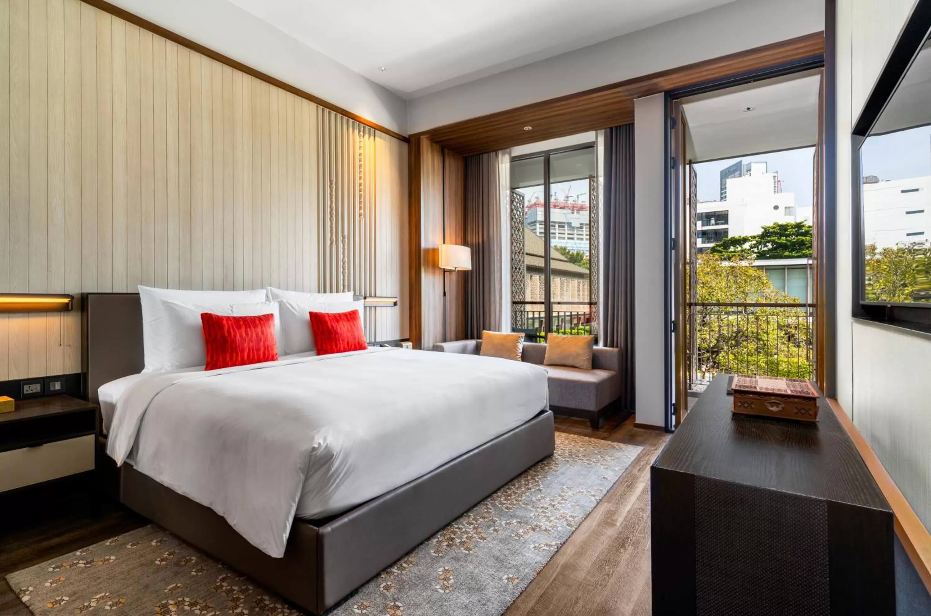 Deluxe King Pool view in Villa Deva Resort & Hotel Bangkok