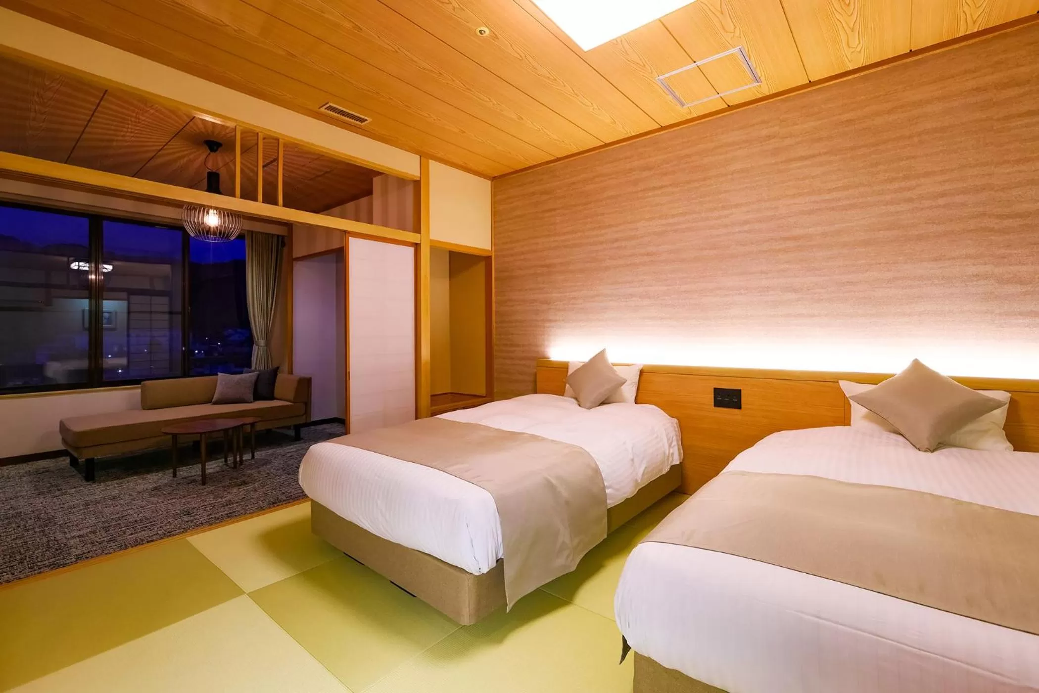 Twin Room with 2 Sofa Beds - Main Building - Non-Smoking in TAOYA Akiu