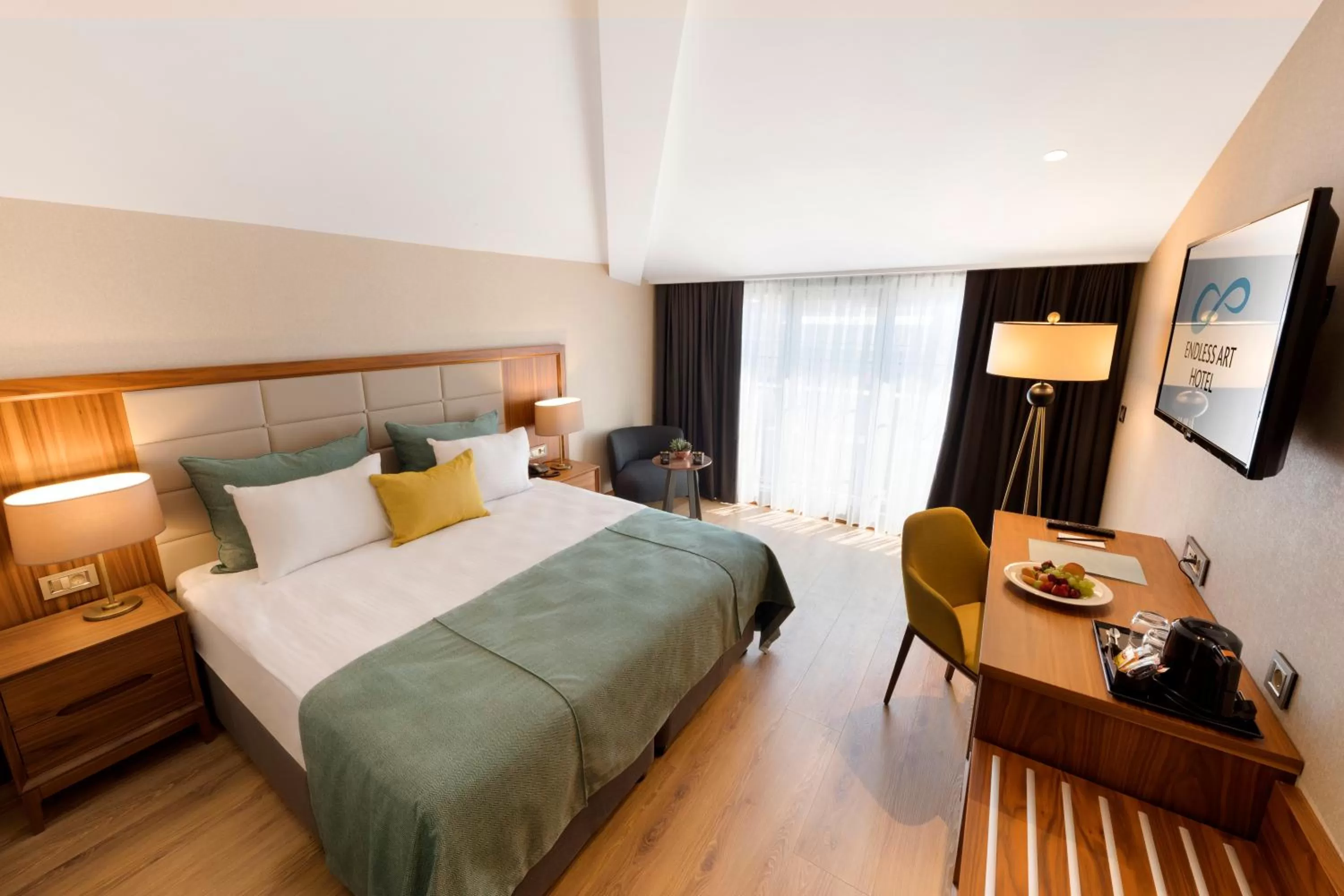 Triple Room with Balcony in Endless Art Hotel-Special Category