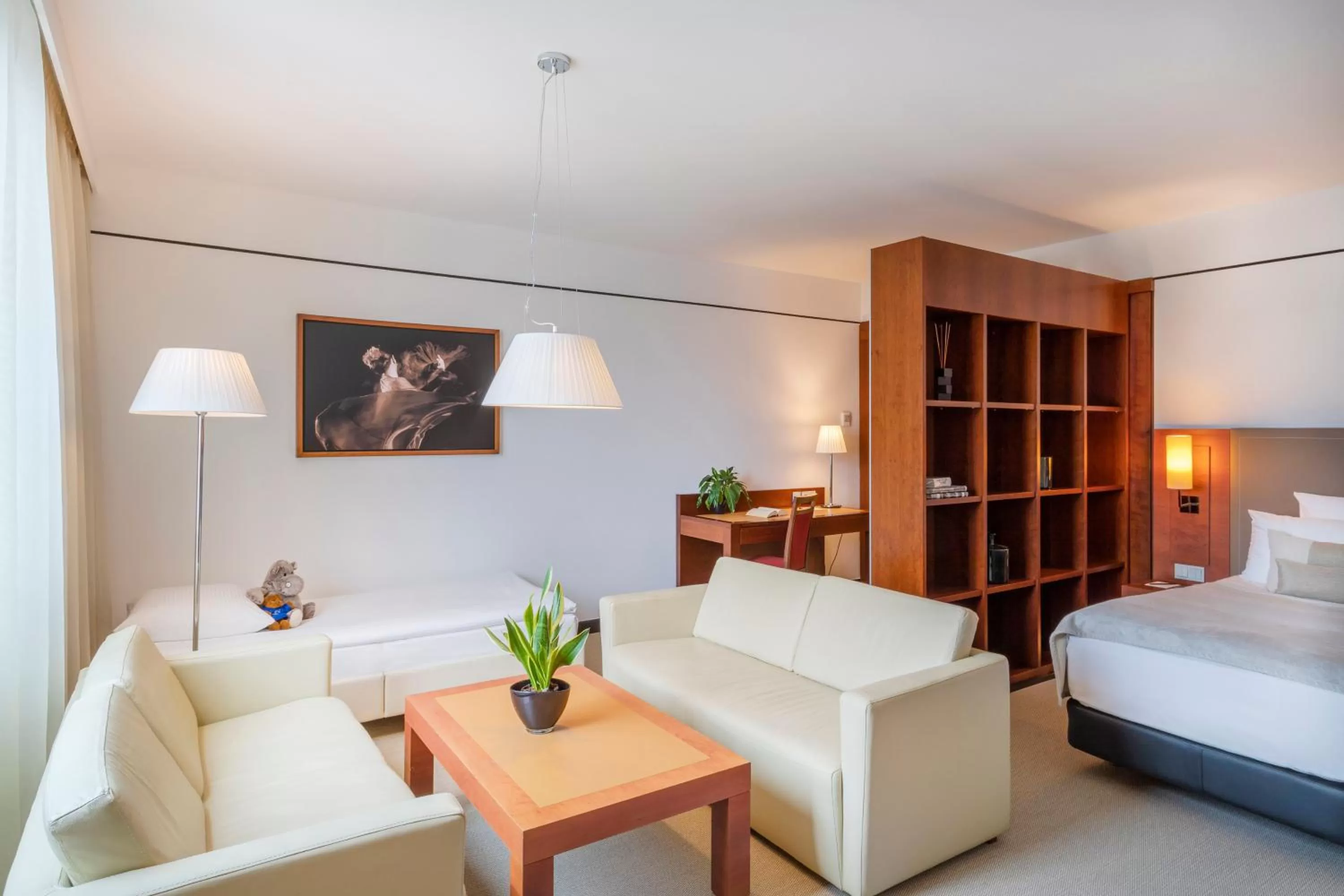 The Level Family Junior Suite with Executive Lounge Access in Meliá Berlin