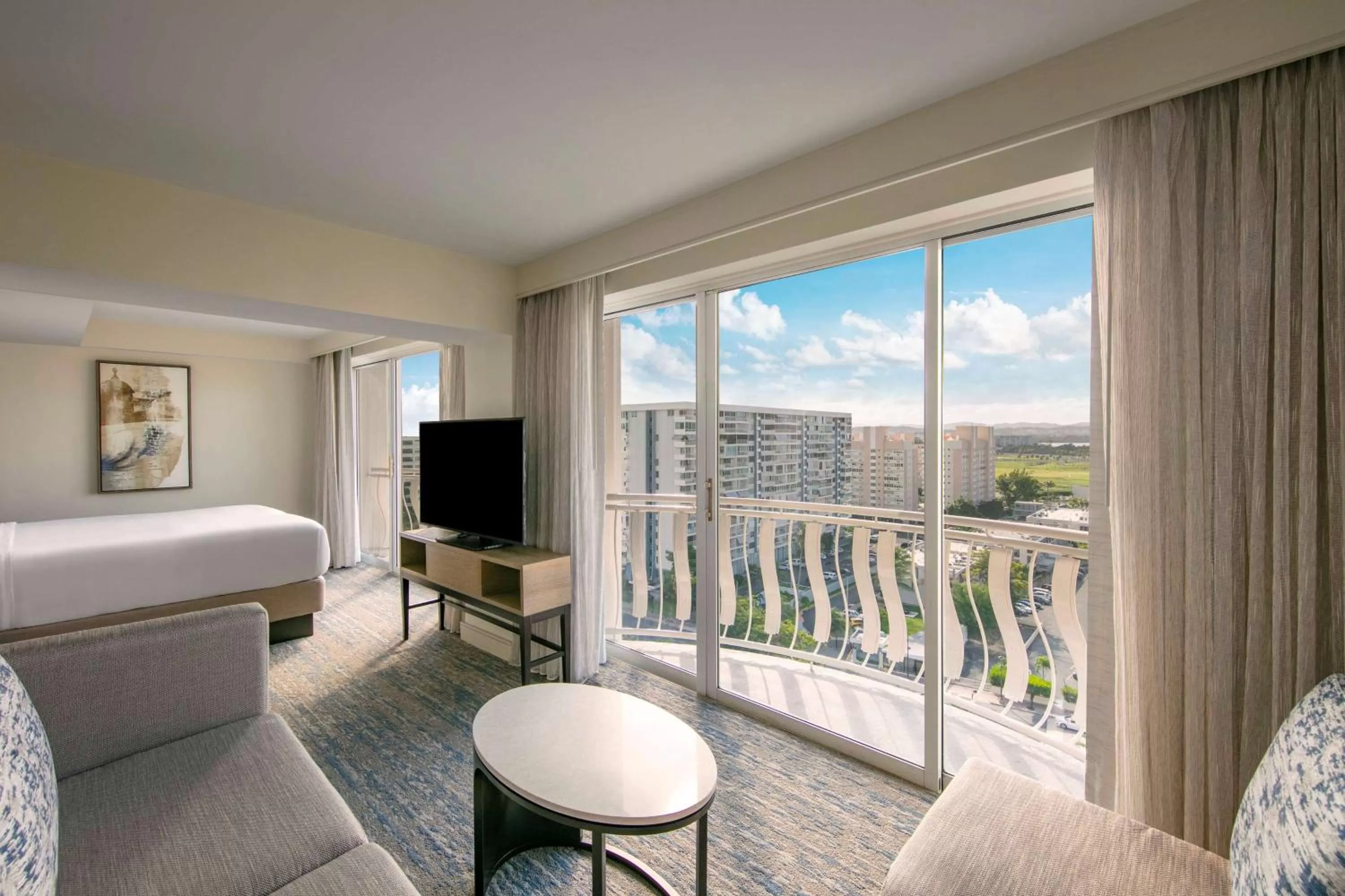 Junior King Suite with City View in The Royal Sonesta San Juan