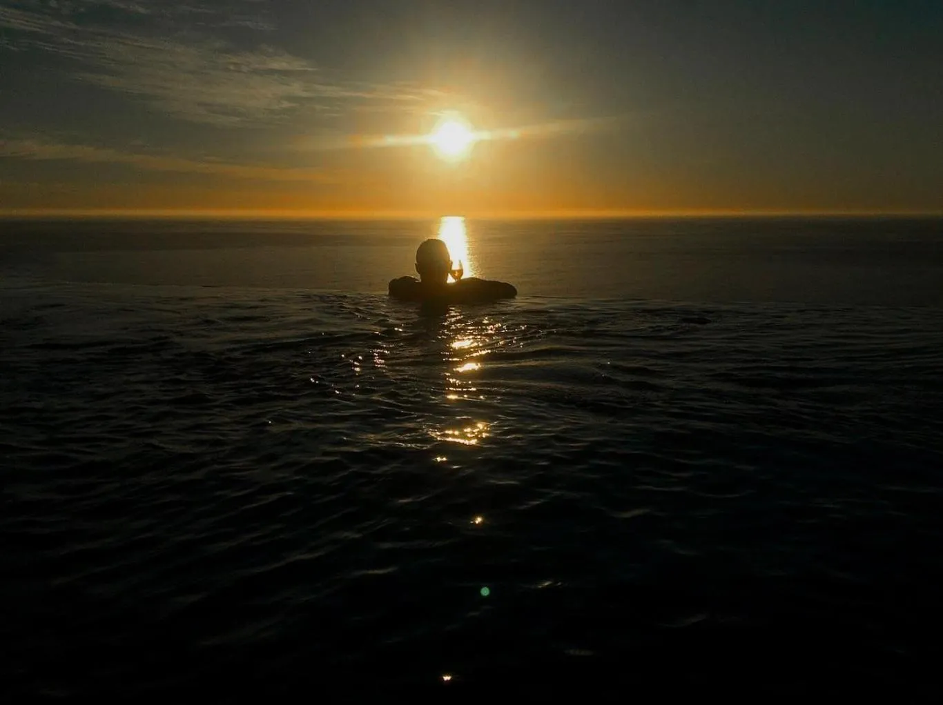 Deluxe Suite with Terrace and Sea View - Sunset Suite in Atlanticview Cape Town Boutique Hotel