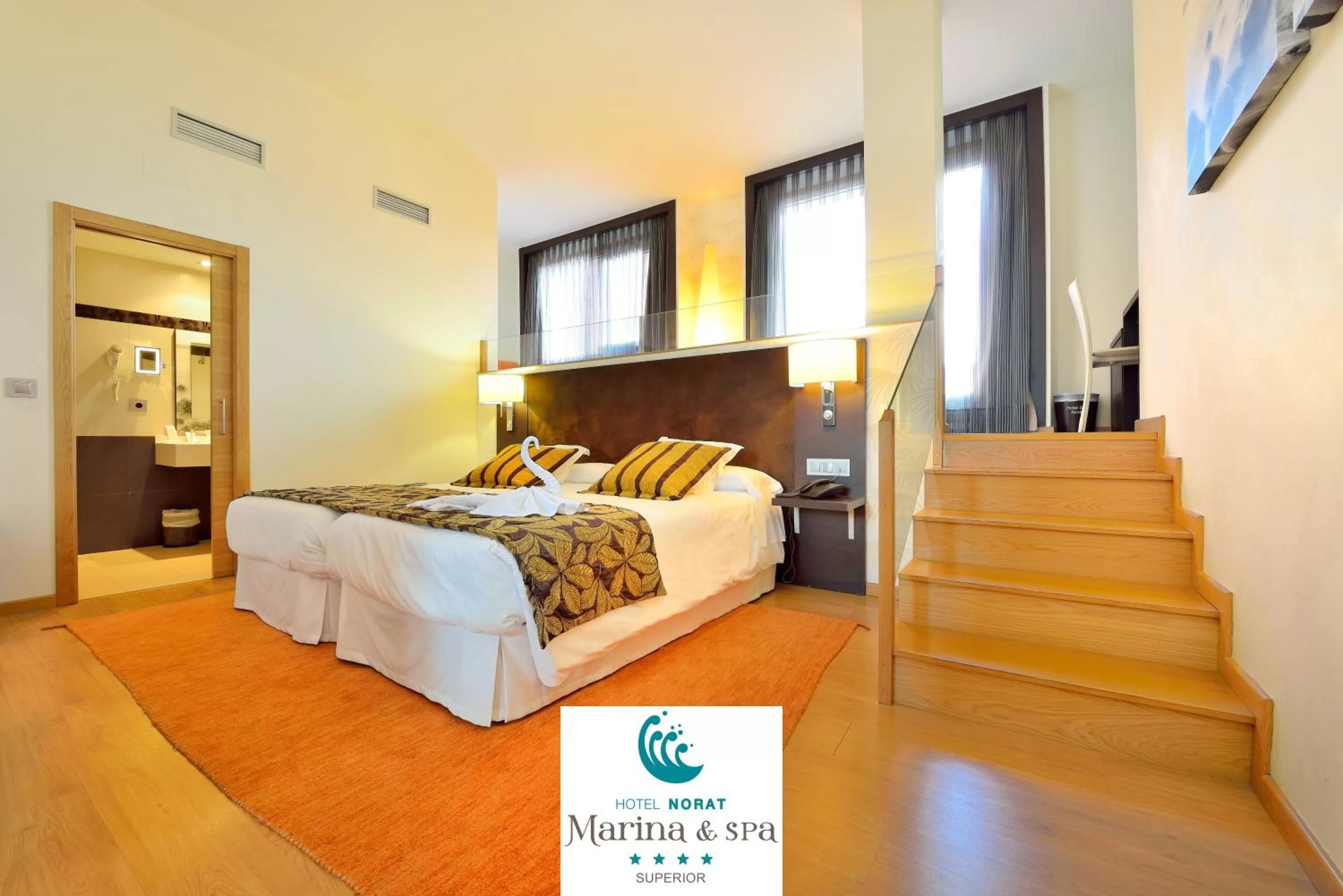Deluxe Double Room with Spa Access in Hotel Norat Marina & Spa 4* Superior