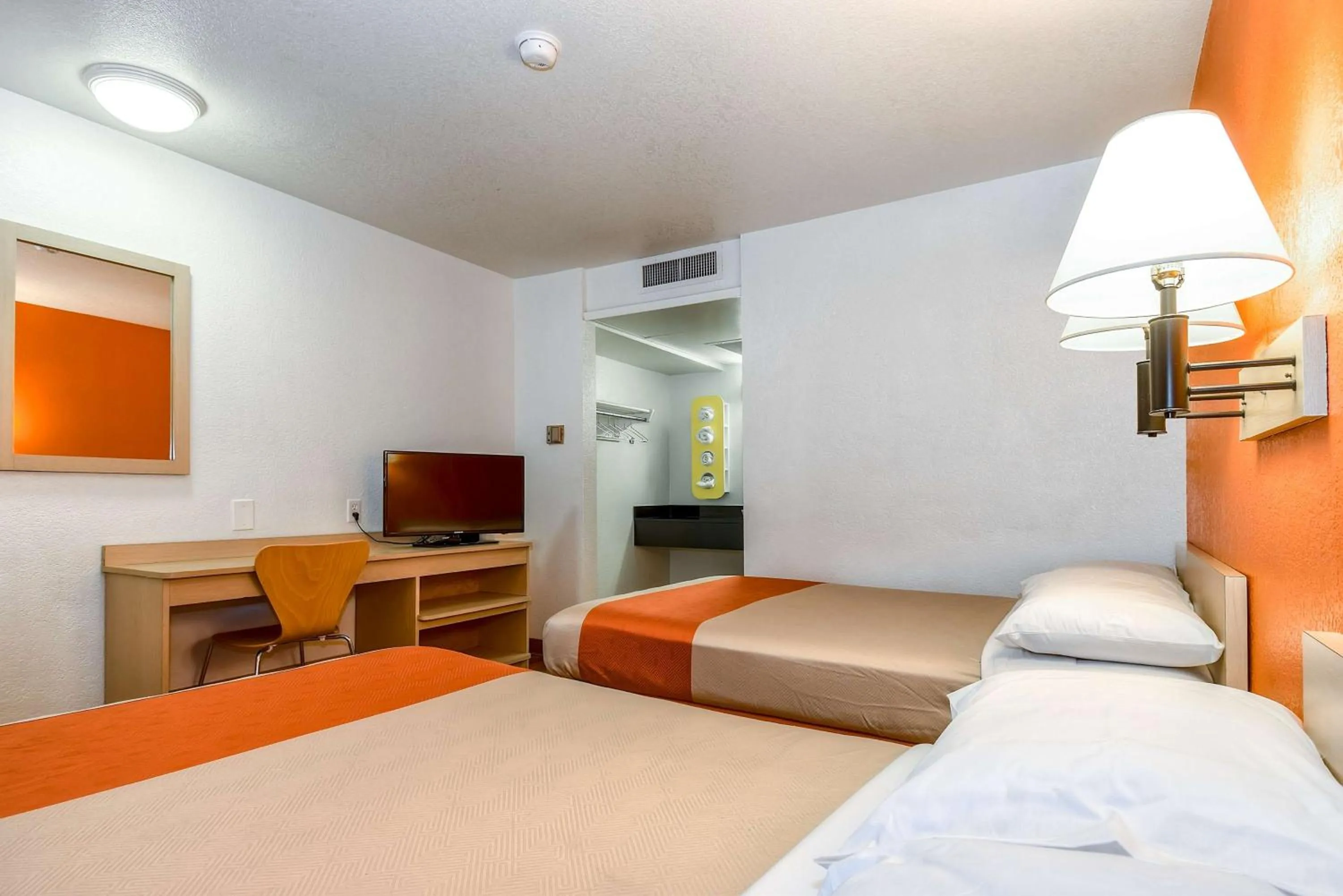 Deluxe Quadruple Room in Motel 6-Corona, CA