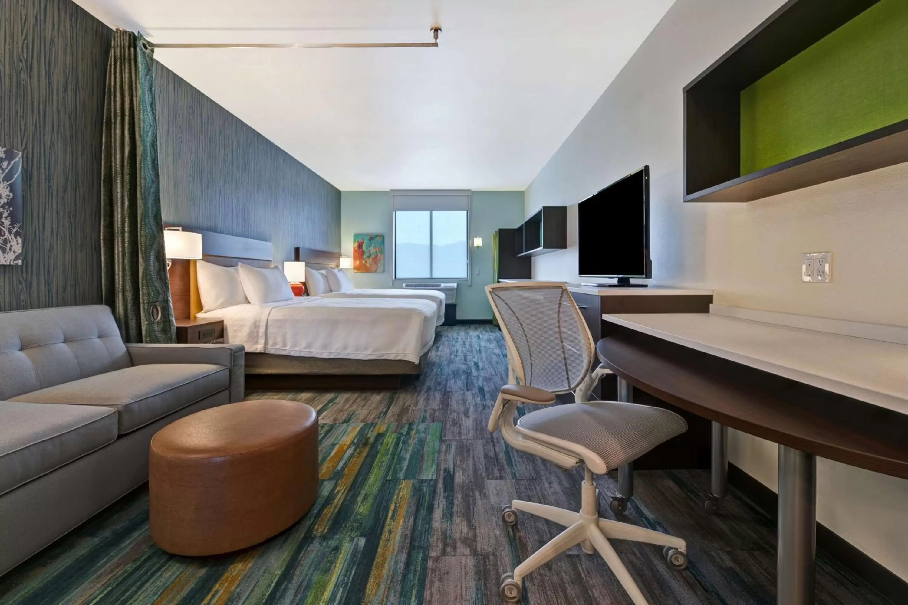 Queen Studio with Two Queen Beds - Non-Smoking in Home2 Suites By Hilton Atascadero, Ca