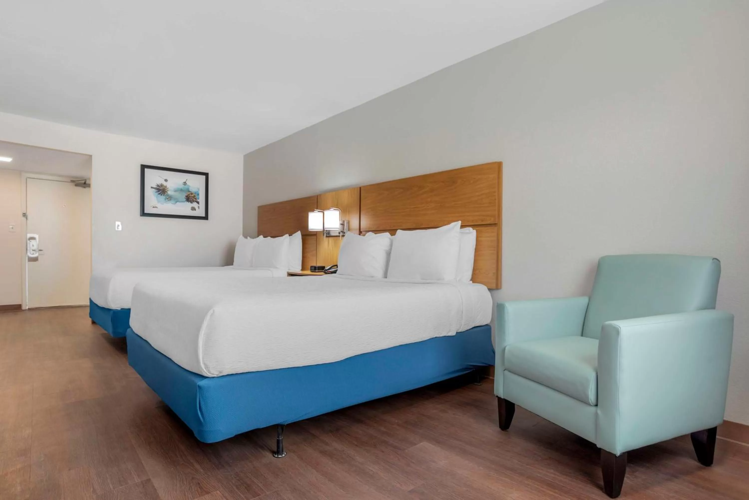 Two-Bedroom Queen Suite with Four Queen Beds and Sofa Bed - Non-Smoking in Chateau Beachfront Hotel, a By the Sea Resort