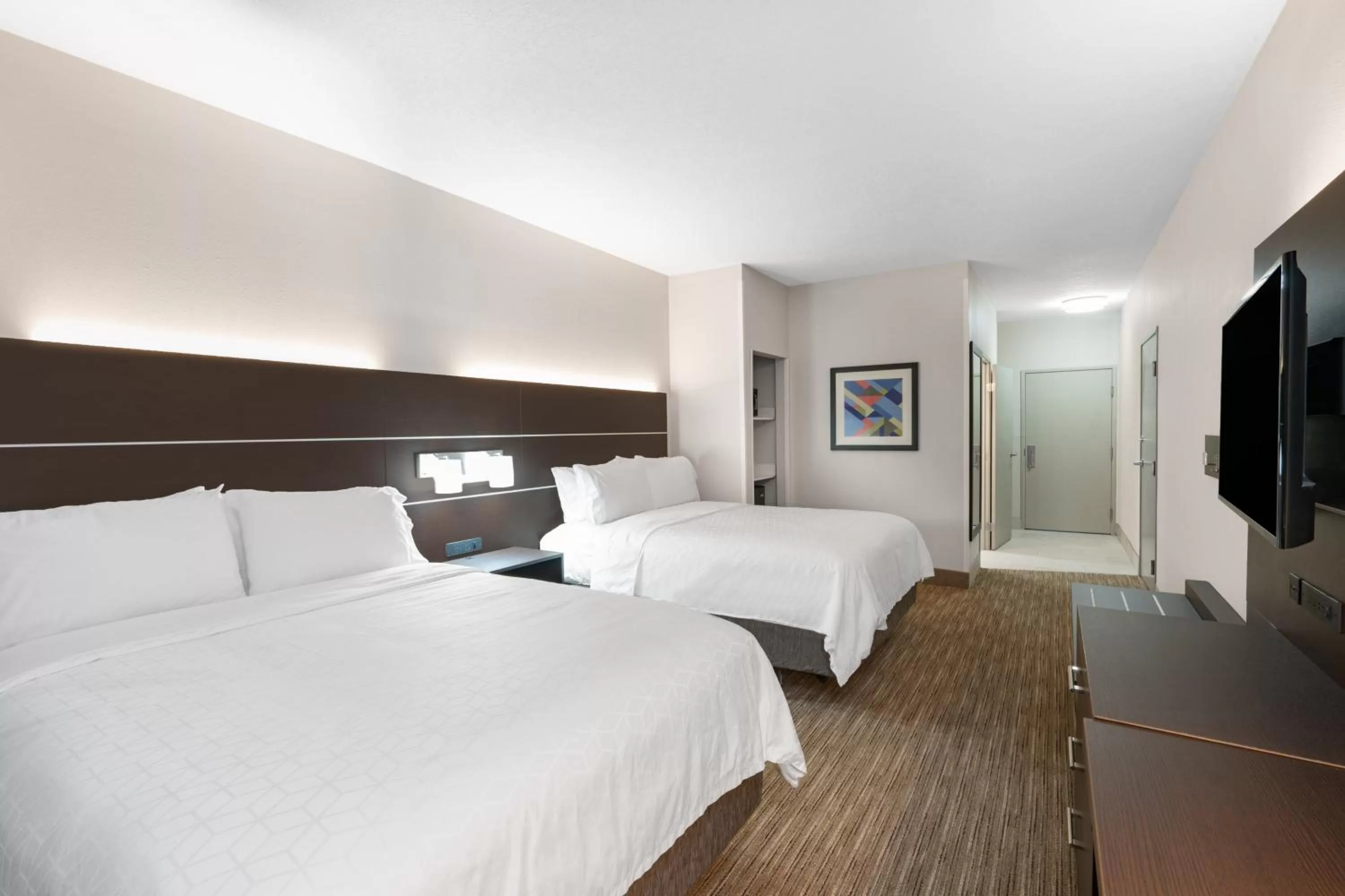 Queen Room with Two Queen Beds - Hearing Accessible in Holiday Inn Express Hotel & Suites Albuquerque - North Balloon Fiesta Park by IHG