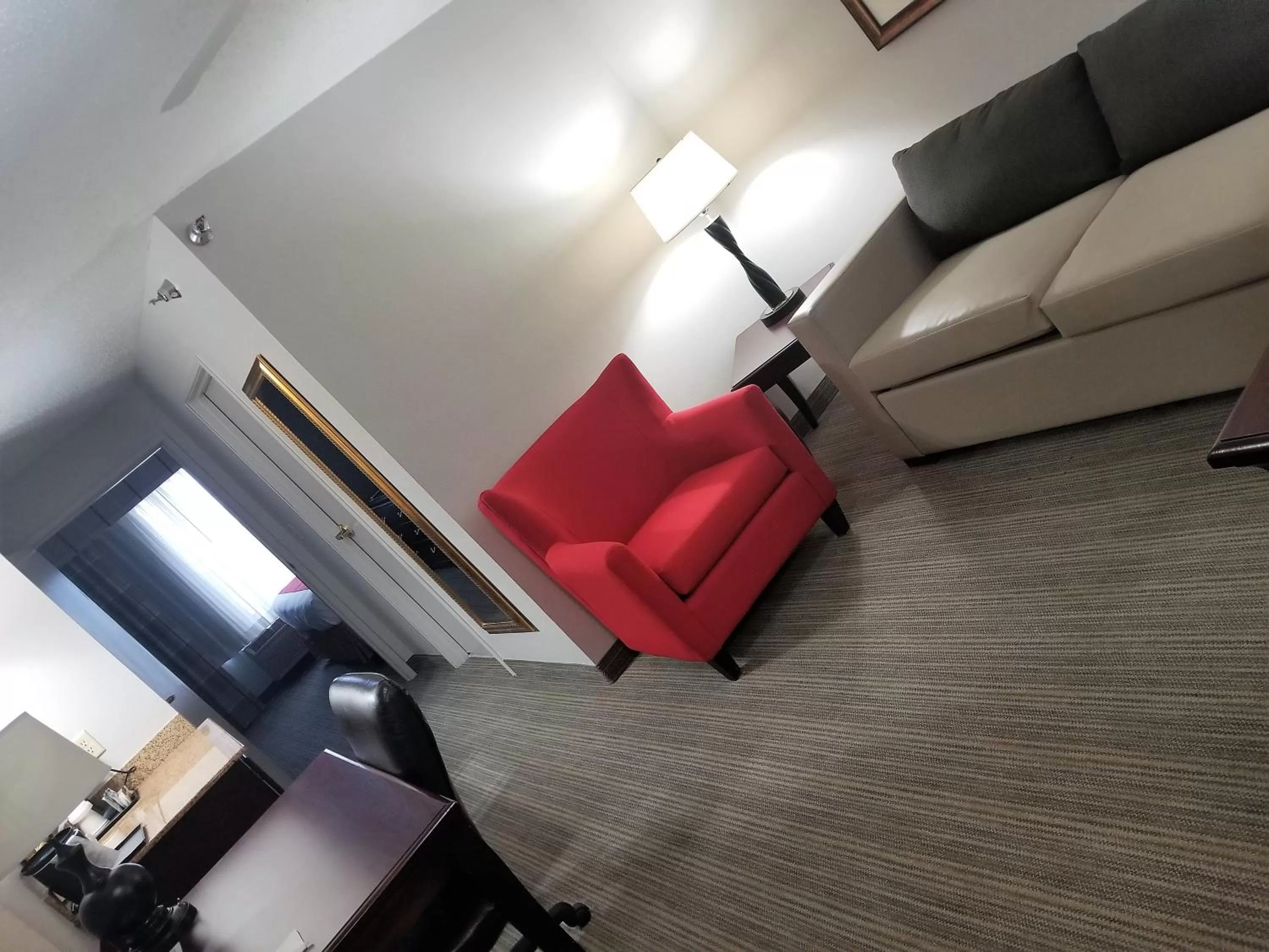 One-Bedroom King Suite with Sofa Bed in Country Inn & Suites by Radisson, Moline Airport, IL