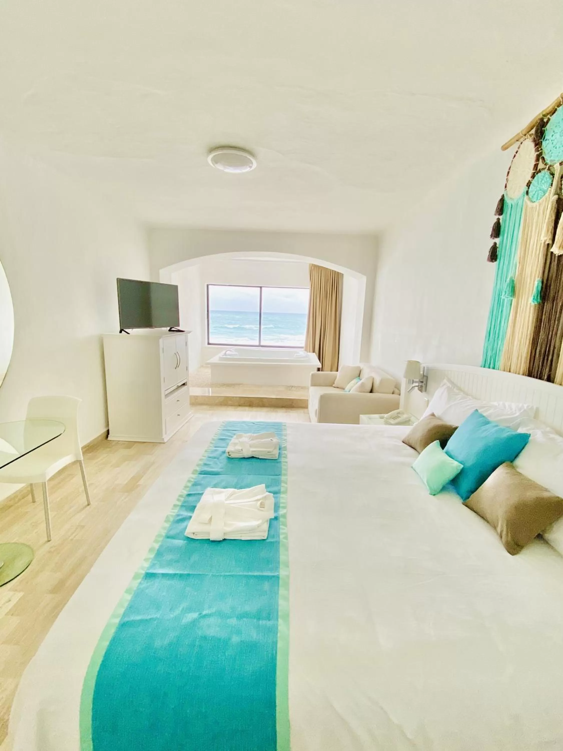 Junior Suite with Ocean View in Cyan Cancun Resort & Spa