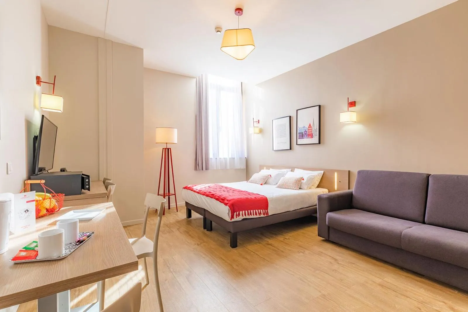 Superior Double Studio in Appart'City Confort Strasbourg Centre