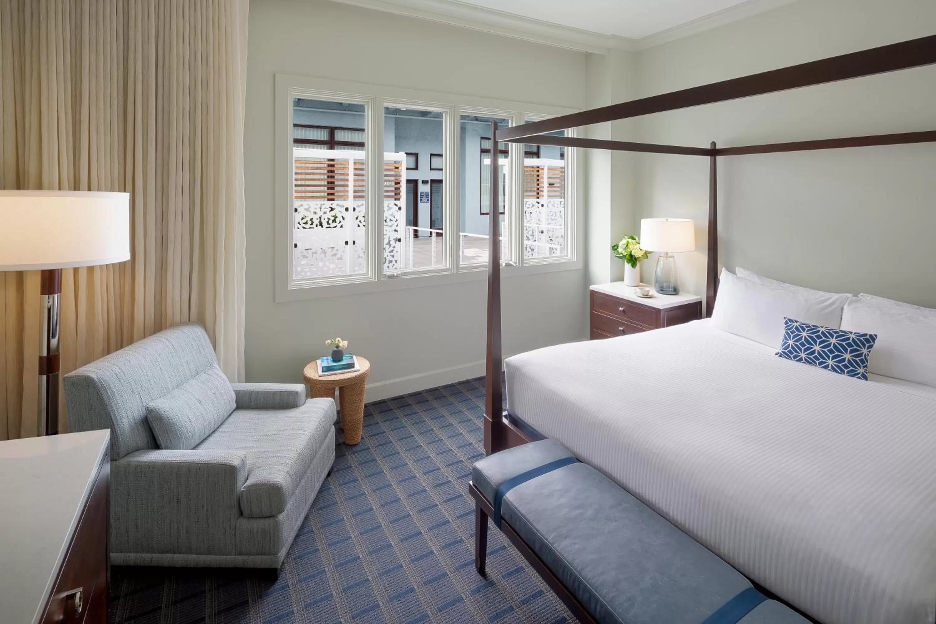 Courtyard in Casa Madrona Hotel and Spa