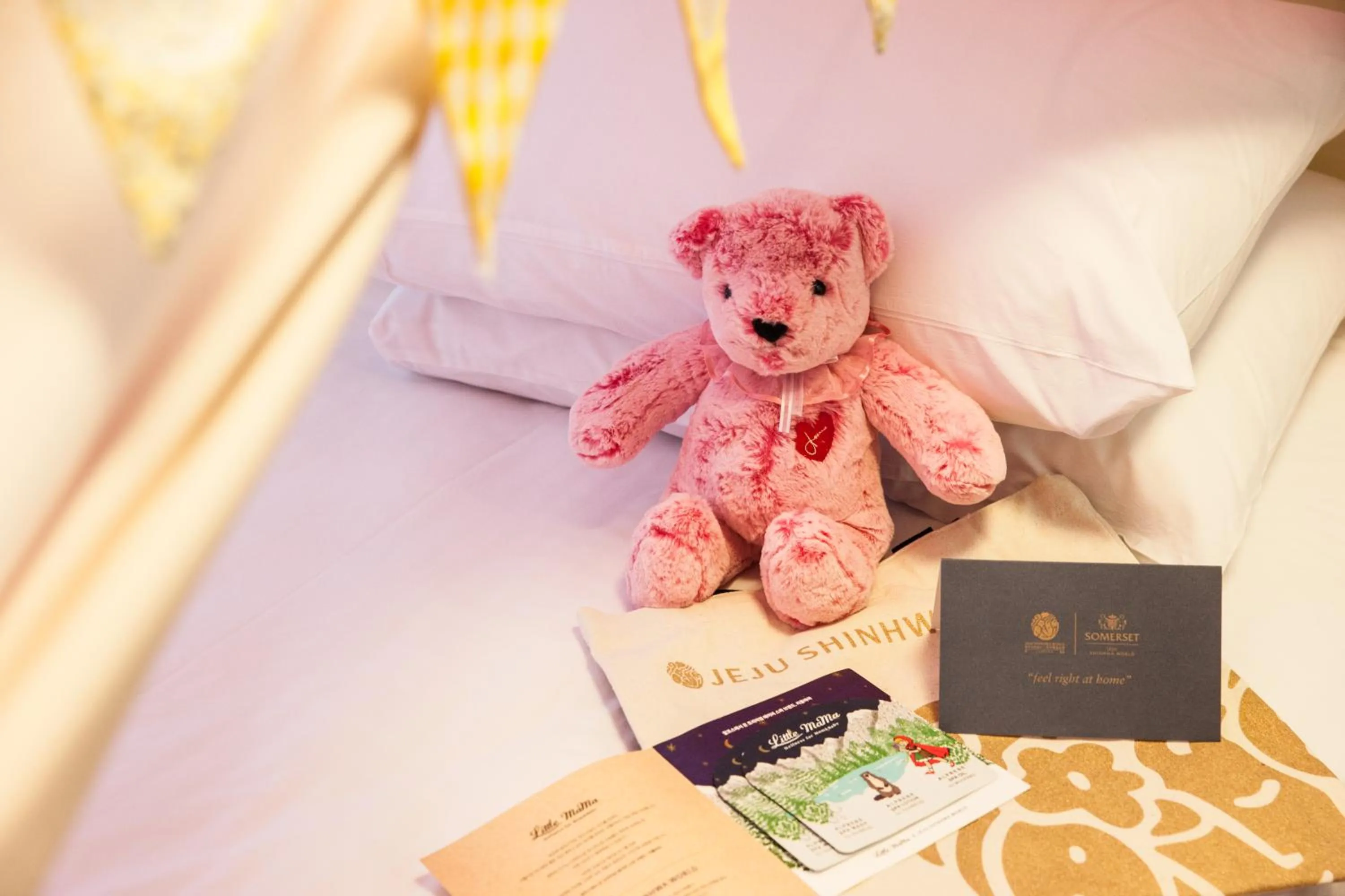 Three-Bedroom Apartment with Kids Camping Tent Bed in Somerset Jeju Shinhwa World