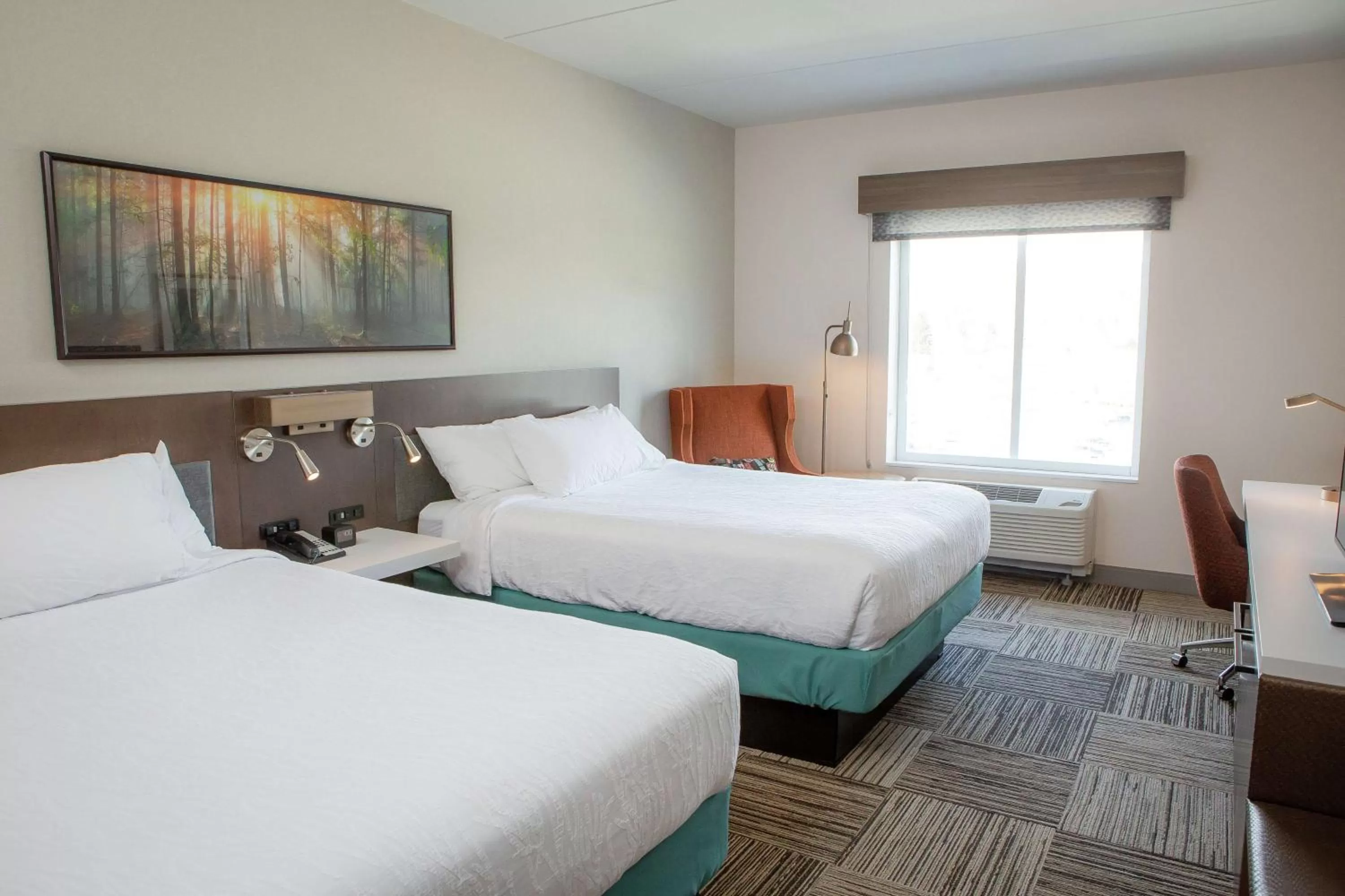 Queen Room with Two Queen Beds in Hilton Garden Inn Corning Downtown