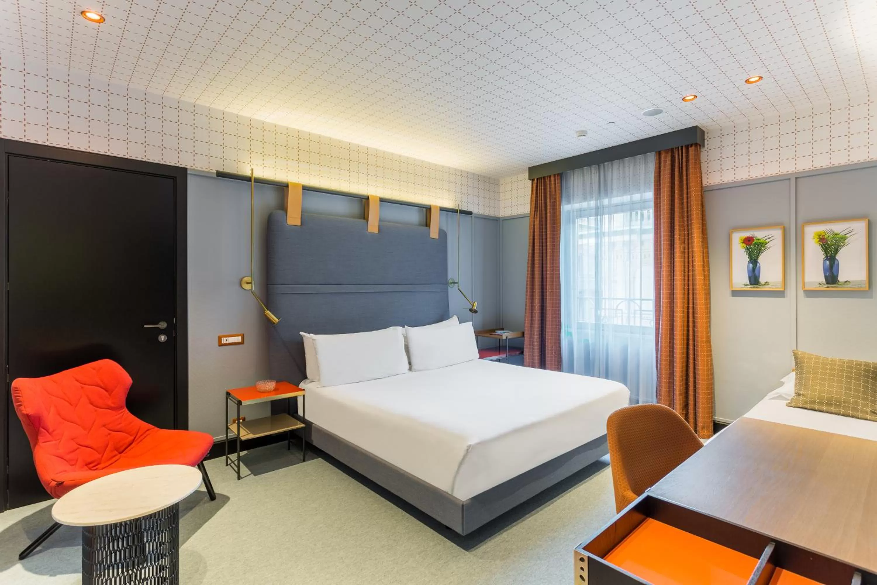 Deluxe Double Room in Room Mate Collection Giulia, Milan