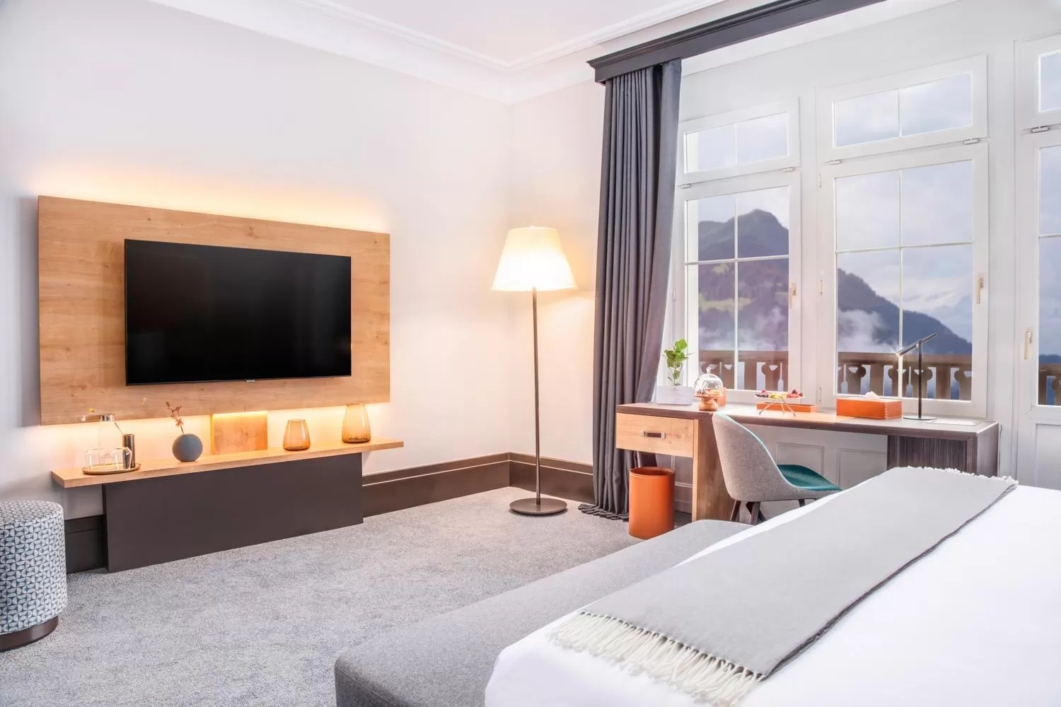 Superior Double or Twin Room with Mountain View in Villars Palace