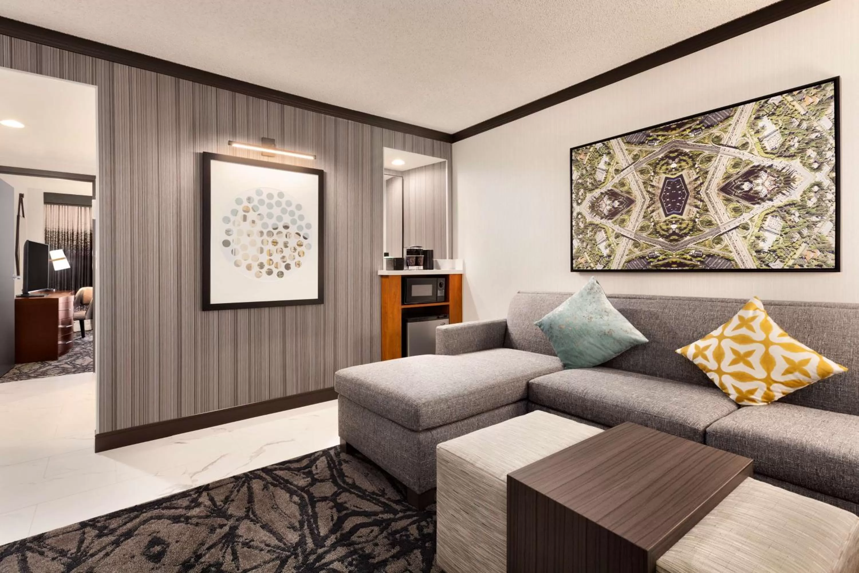 Premium King Suite in Embassy Suites by Hilton Santa Clara Silicon Valley