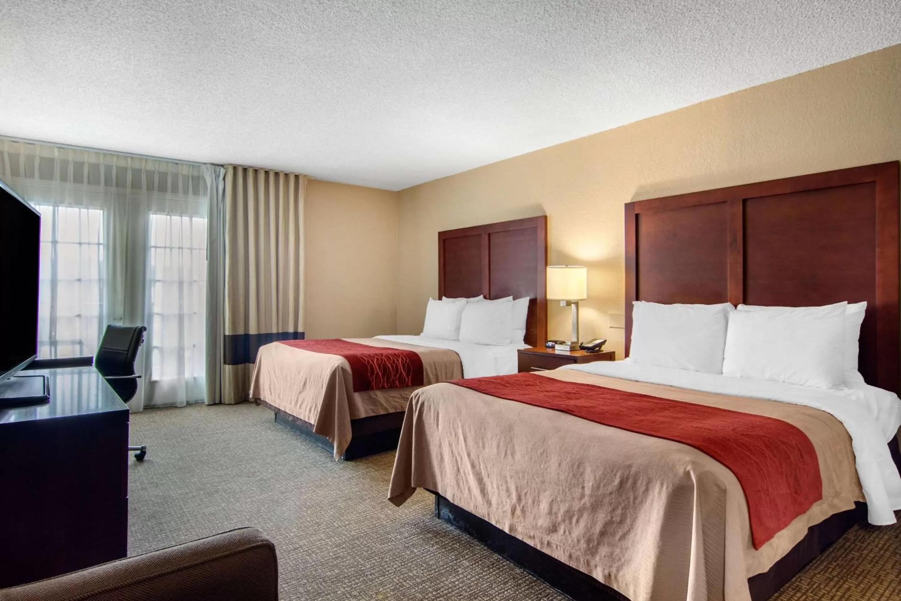 Queen Room with Two Queen Beds - Non-Smoking in Comfort Inn Sandy Springs - Perimeter