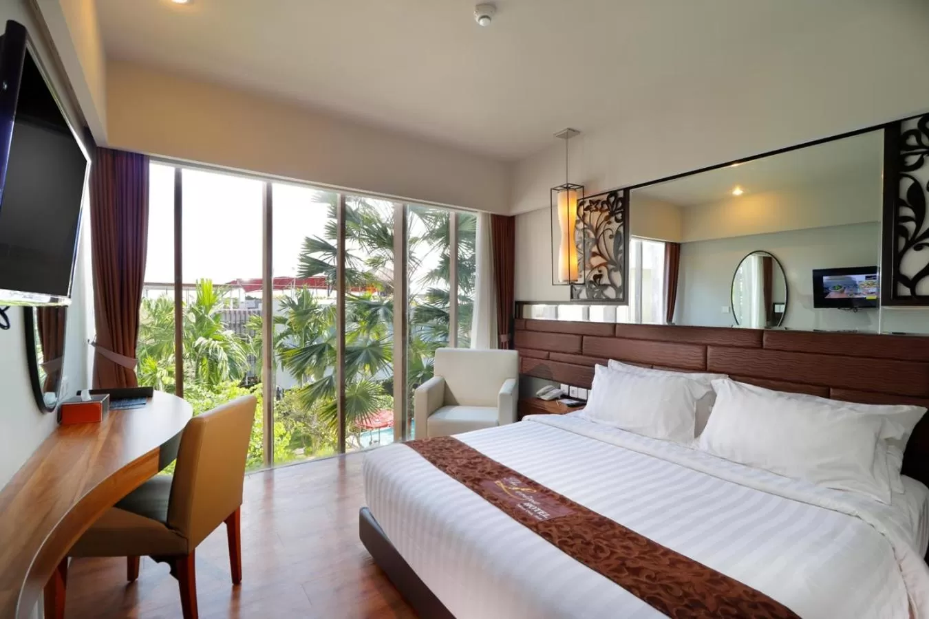 Superior Room with Pool View (1 Double or 2 Single Bed) in The Lerina Hotel Nusa Dua