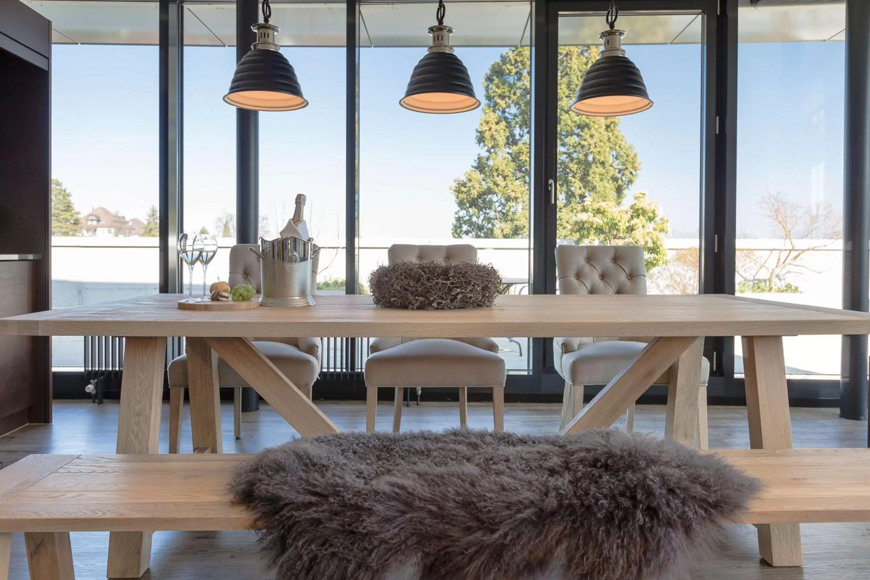 Suite with Terrace and City View in Radisson Blu Hotel, St. Gallen