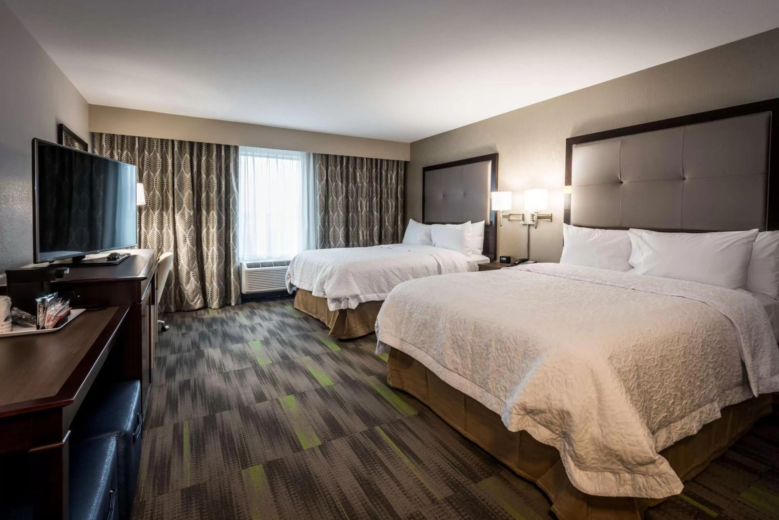 Queen Studio Suite with Two Queen Beds - Non-Smoking in Hampton Inn & Suites By Hilton Hammond, In