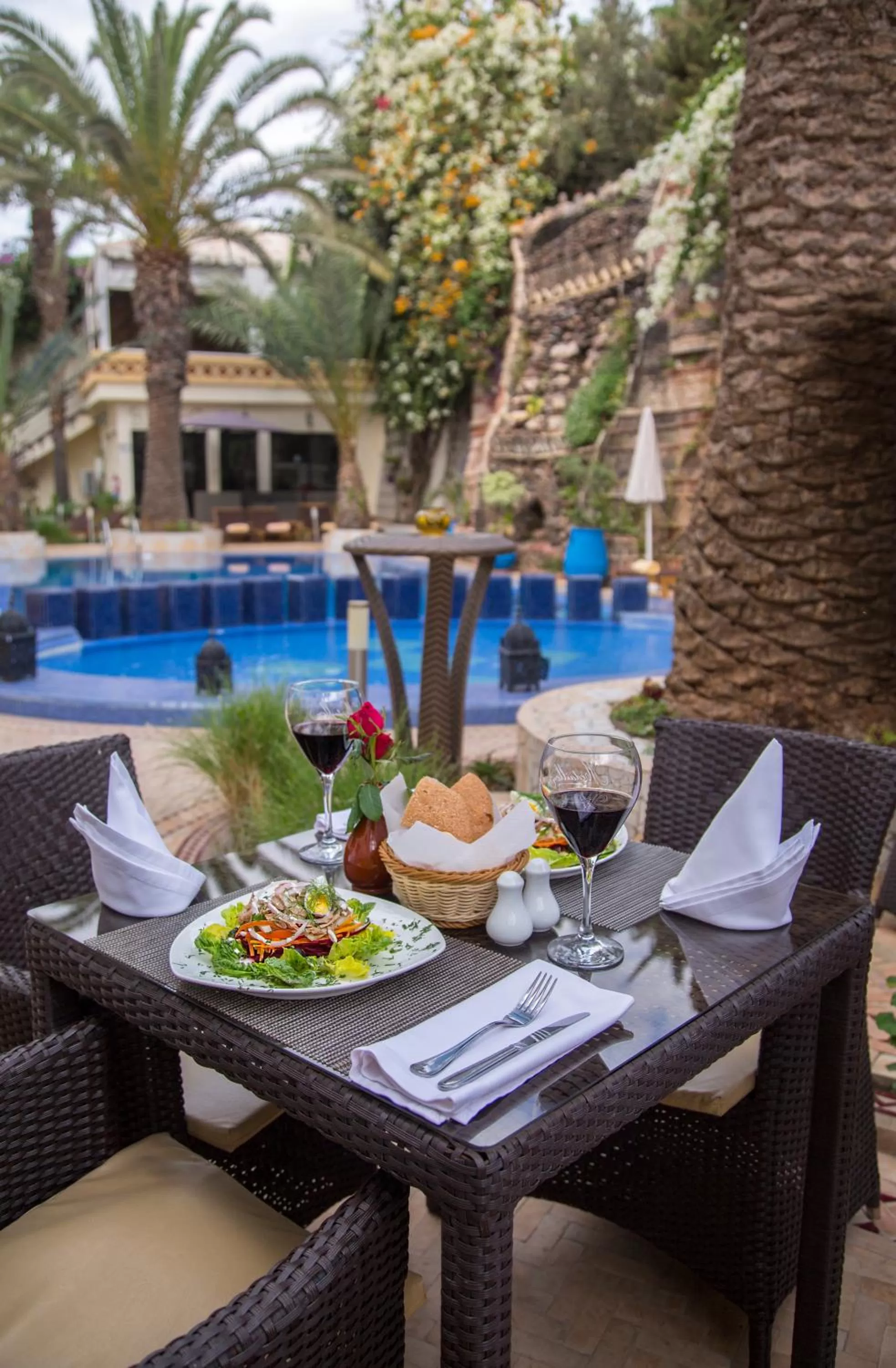 Lunch in Atlantic Hotel Agadir