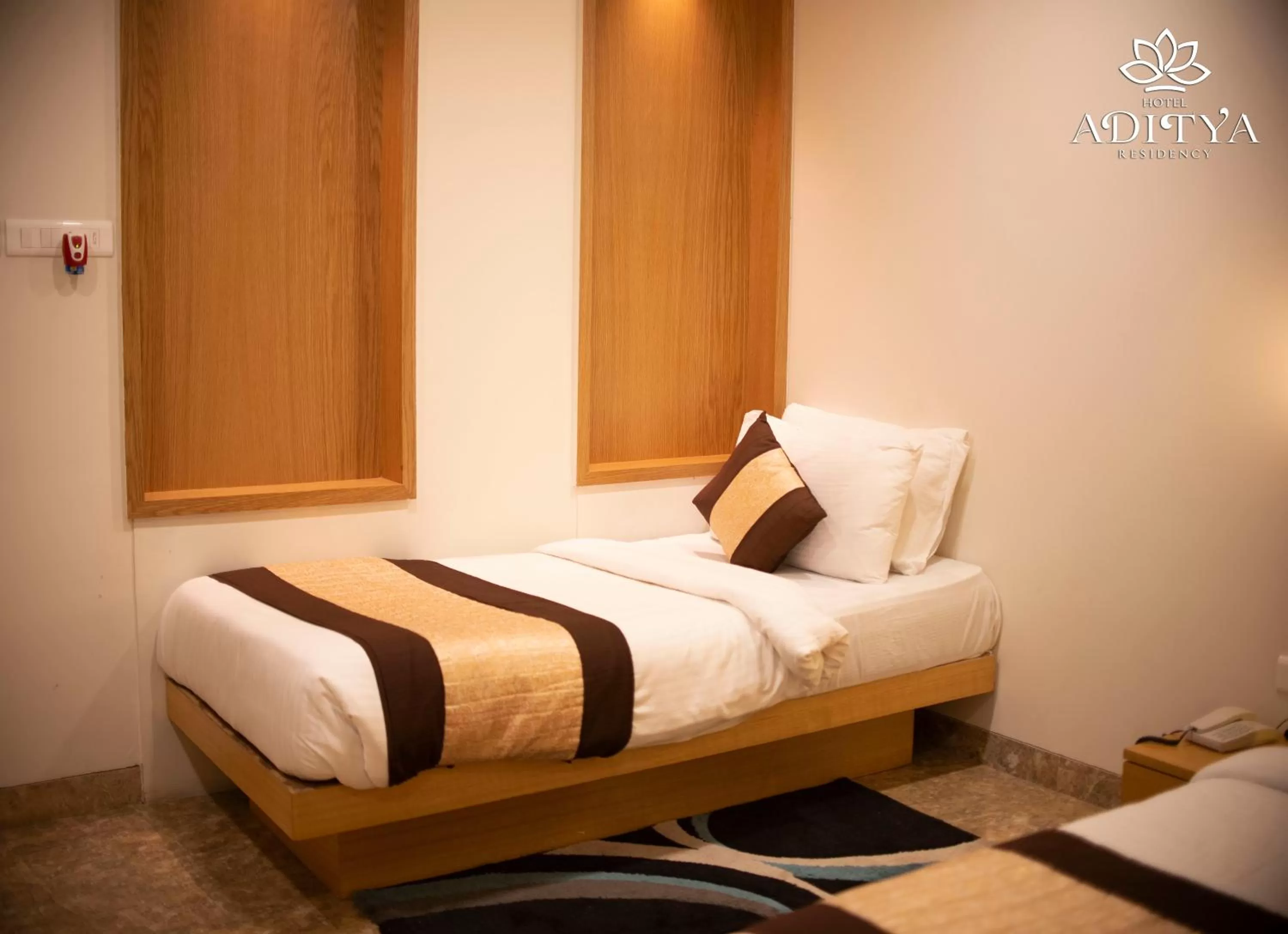 Large Double Room - single occupancy in Hotel Aditya Residency