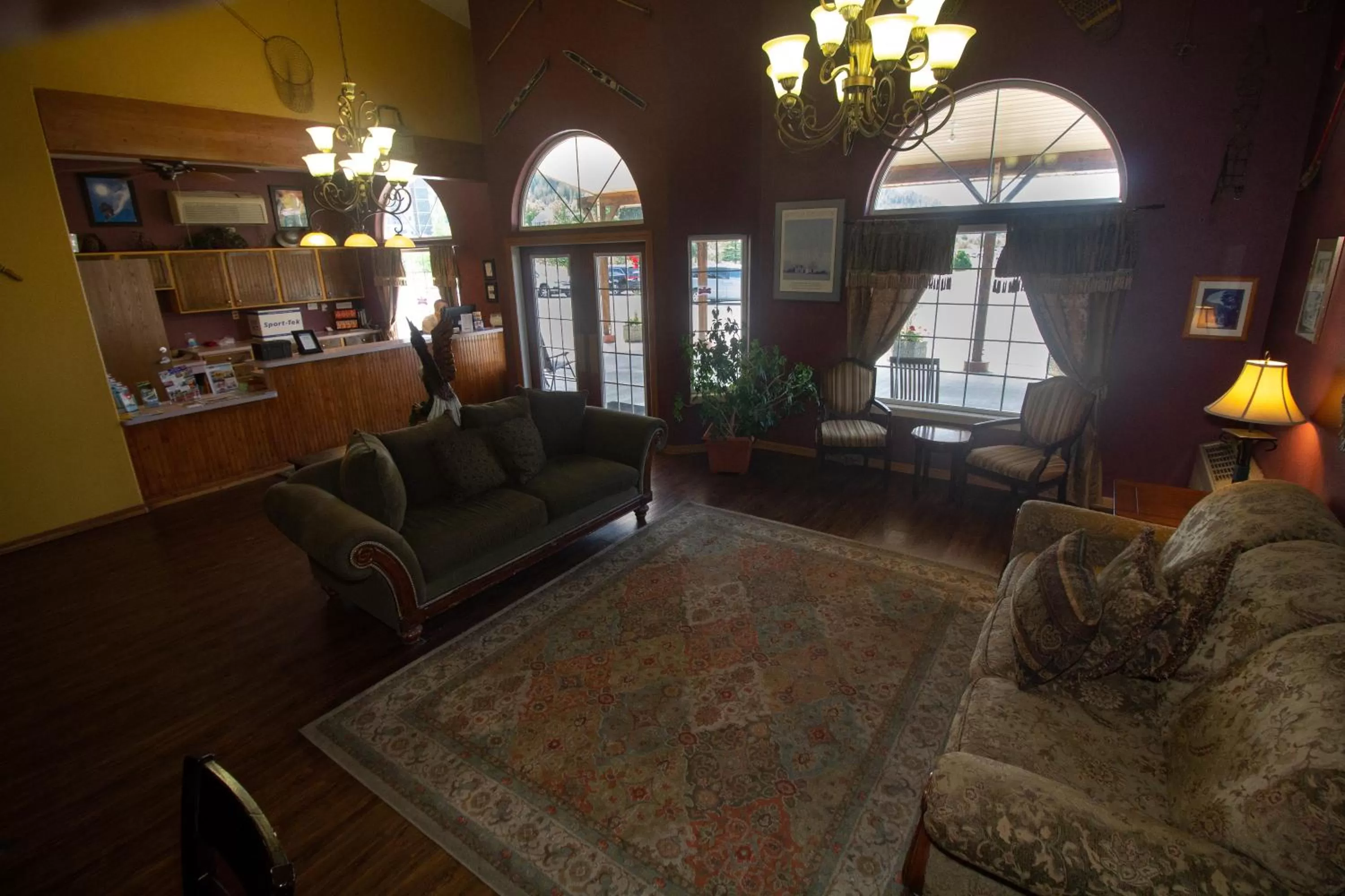 Lobby or reception in FairBridge Inn & Suites Kellogg