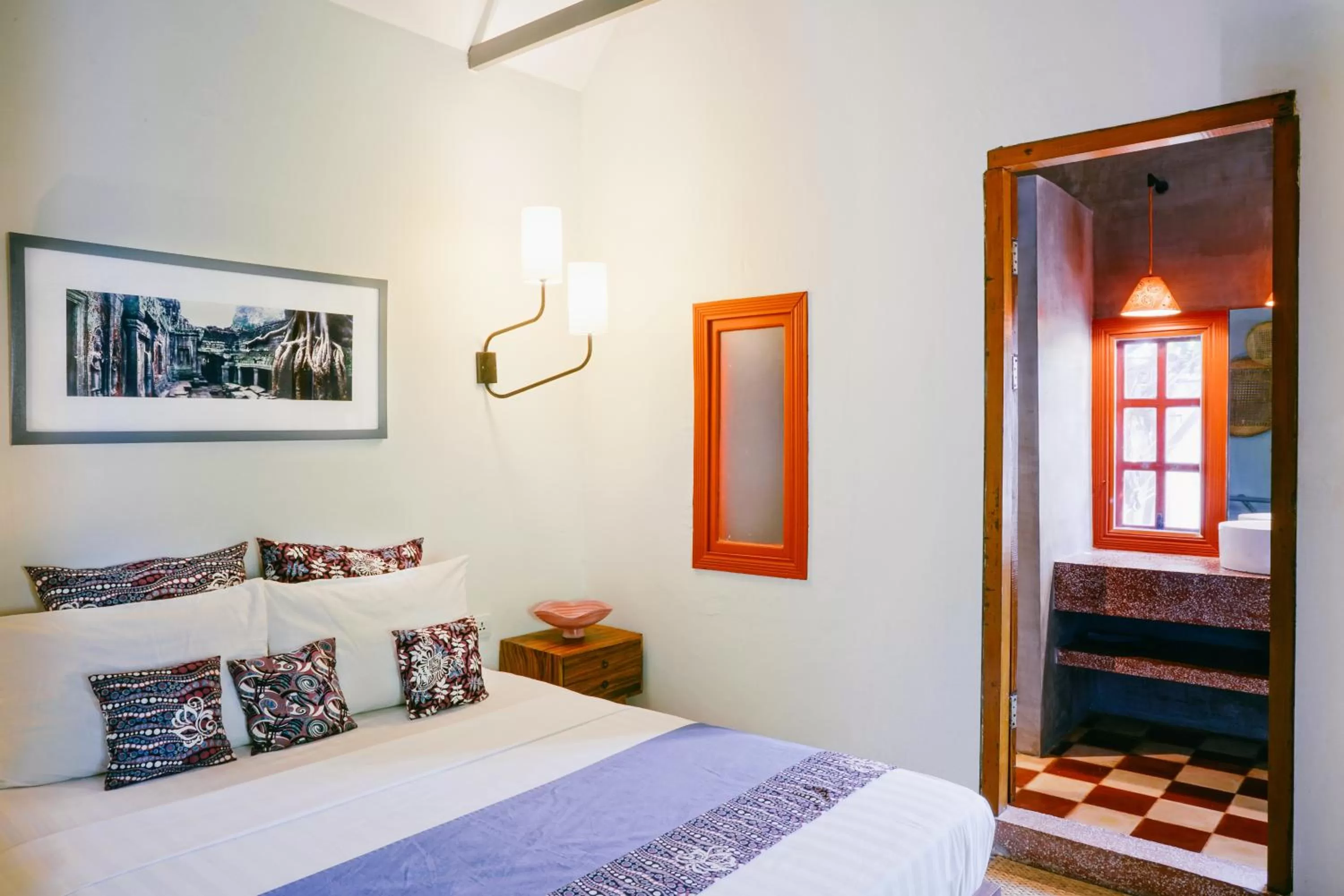 Twin Room with Balcony in Rambutan Resort – Siem Reap