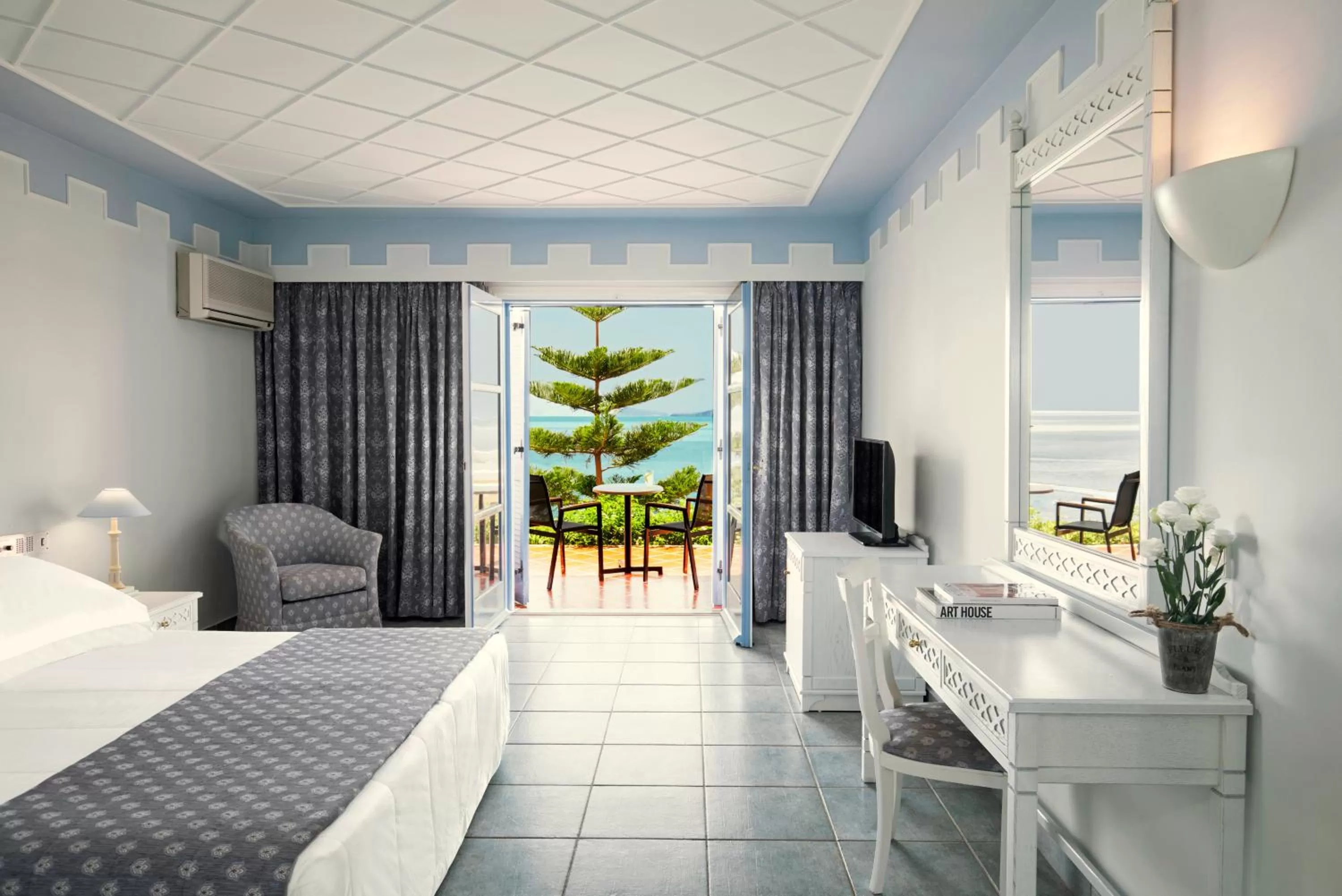 Twin Sea View in Mitsis Summer Palace