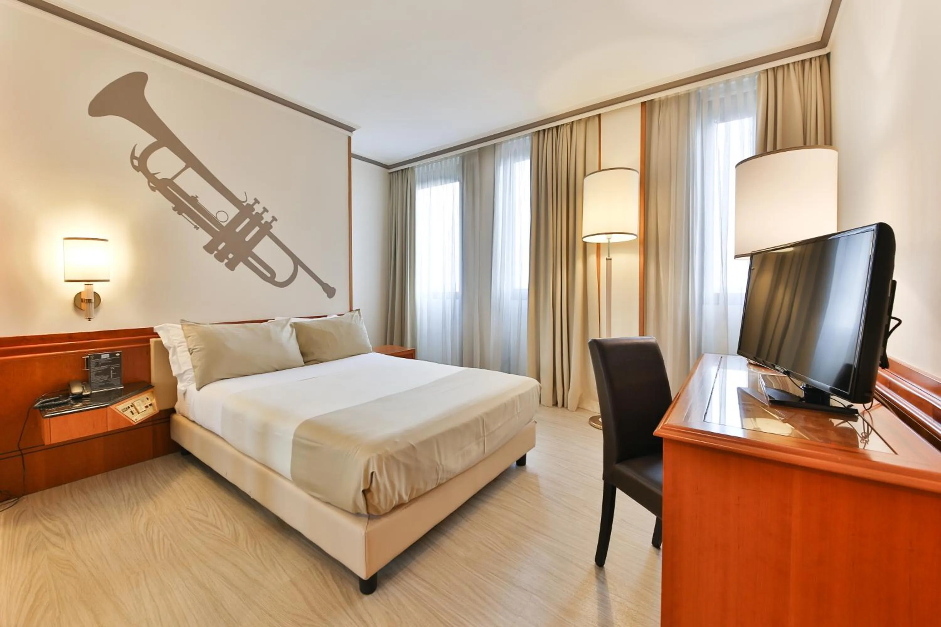 Double Room - single occupancy in Hotel Leon d'Oro