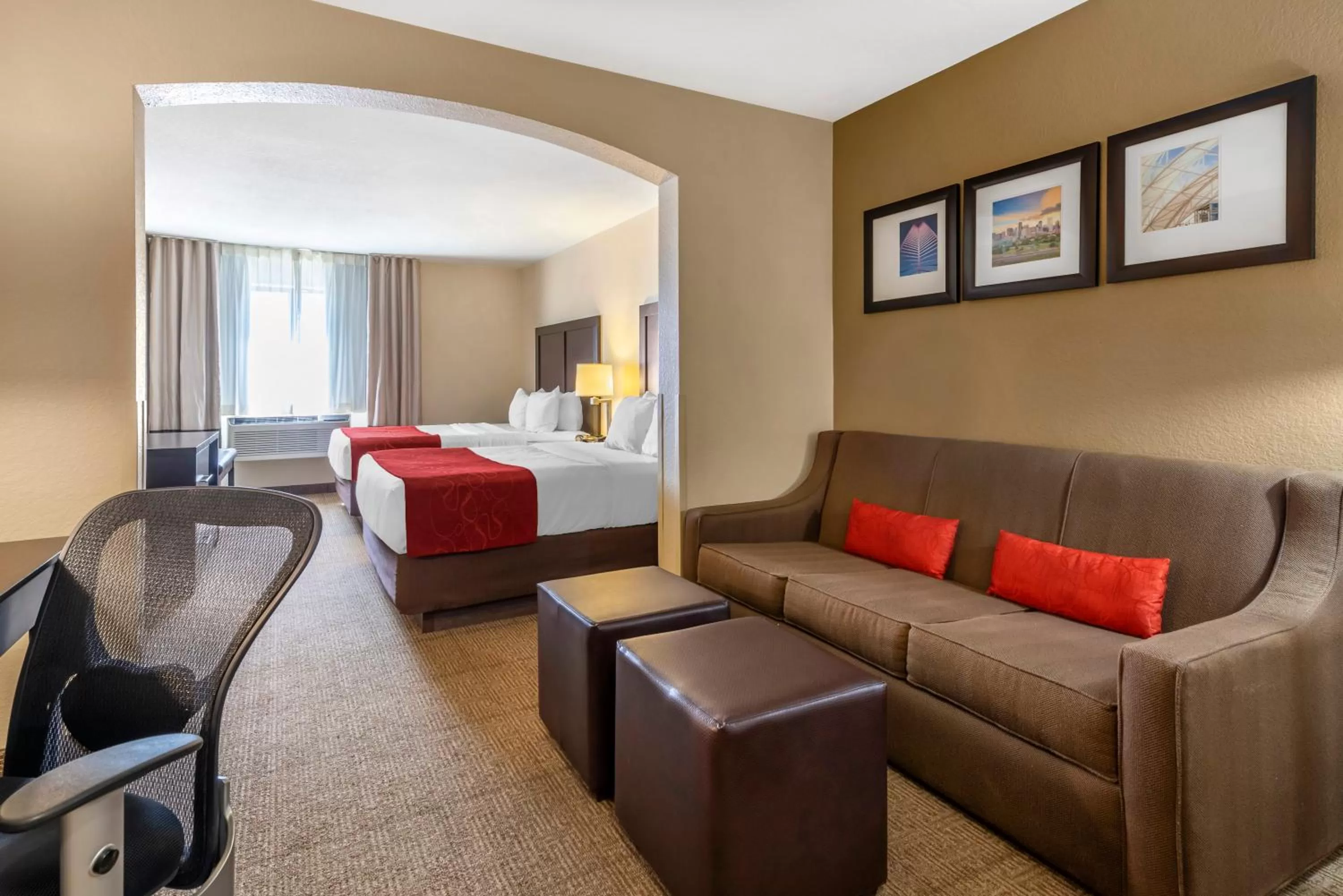 Queen Suite with Two Queen Beds in Comfort Suites Highlands Ranch Denver Tech Center Area