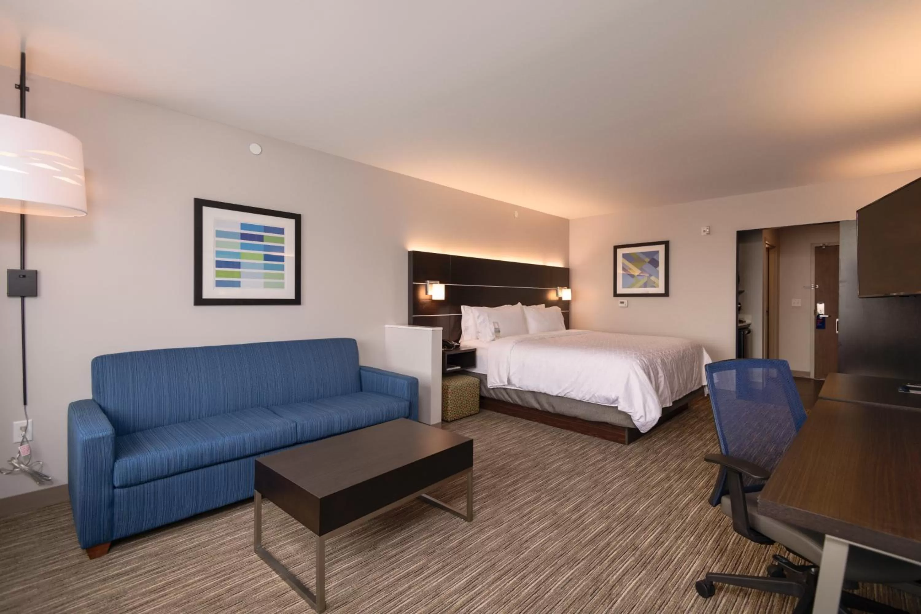 King Suite with Sofa Bed - Non-Smoking in Holiday Inn Express & Suites - Tulsa Downtown - Arts District by IHG