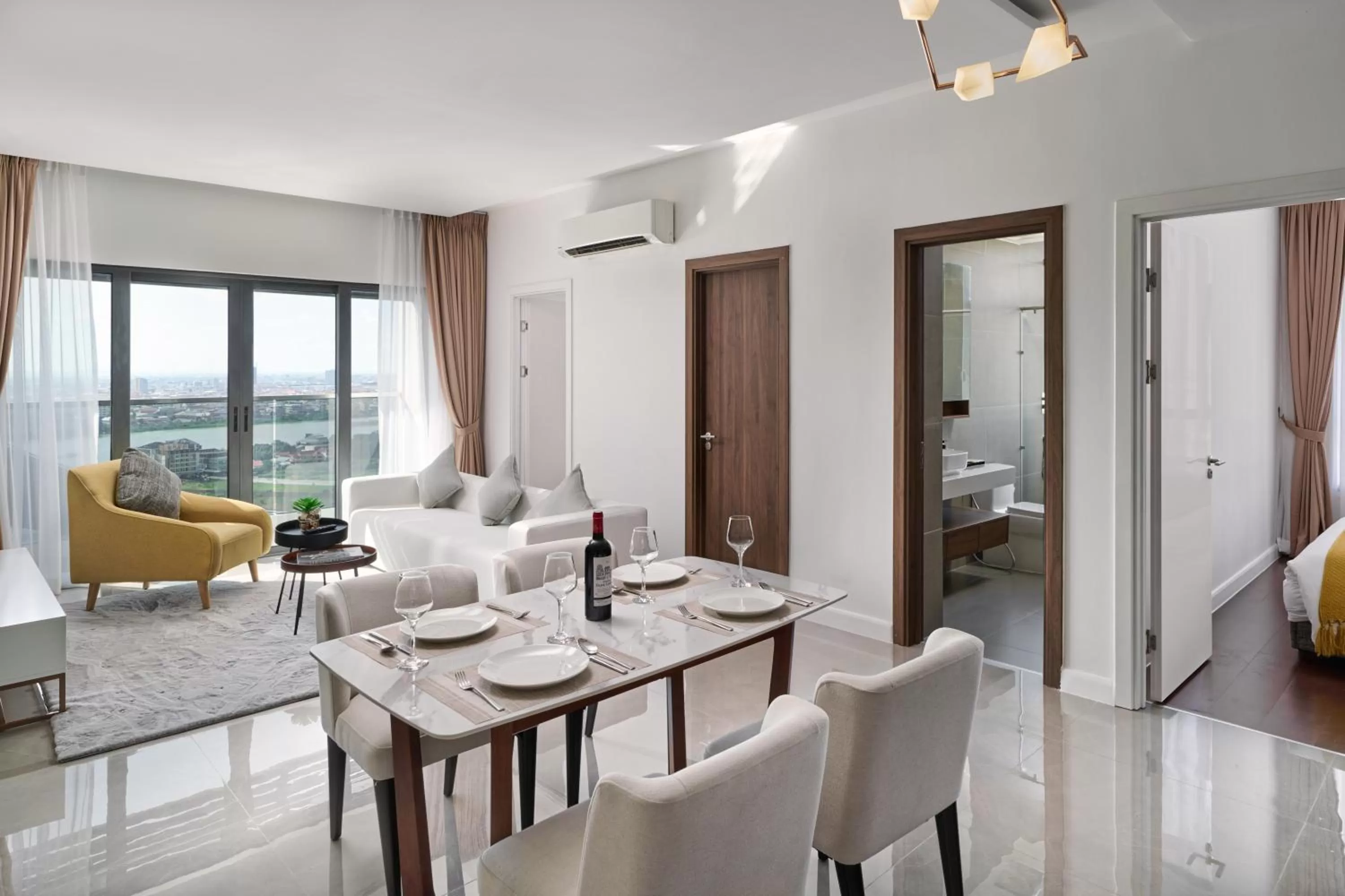 2-Bedrooms Family Suite in The Peninsula Phnom Penh