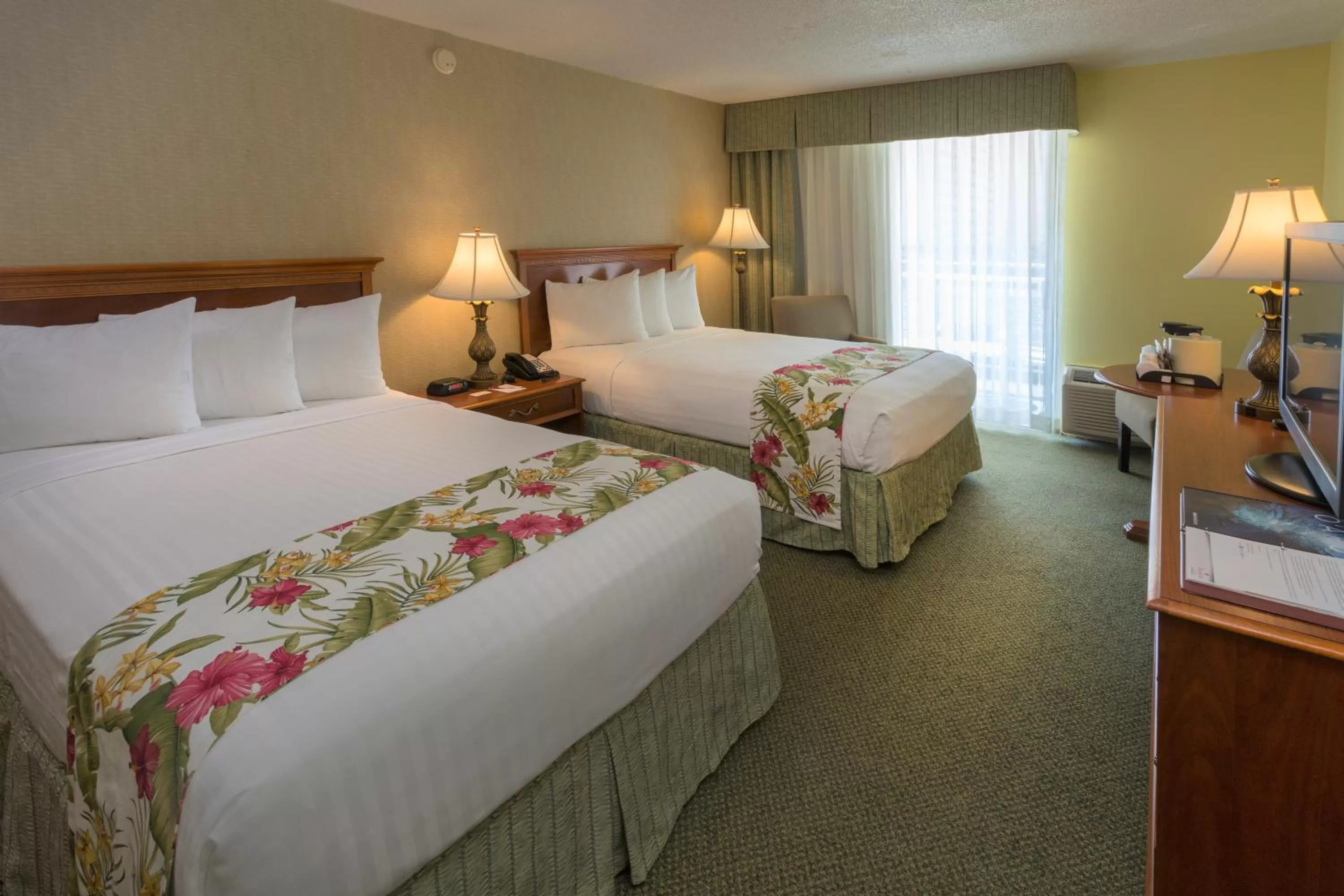 2 Double Beds with Balcony, Non-Smoking in Ramada Plaza by Wyndham Waikiki