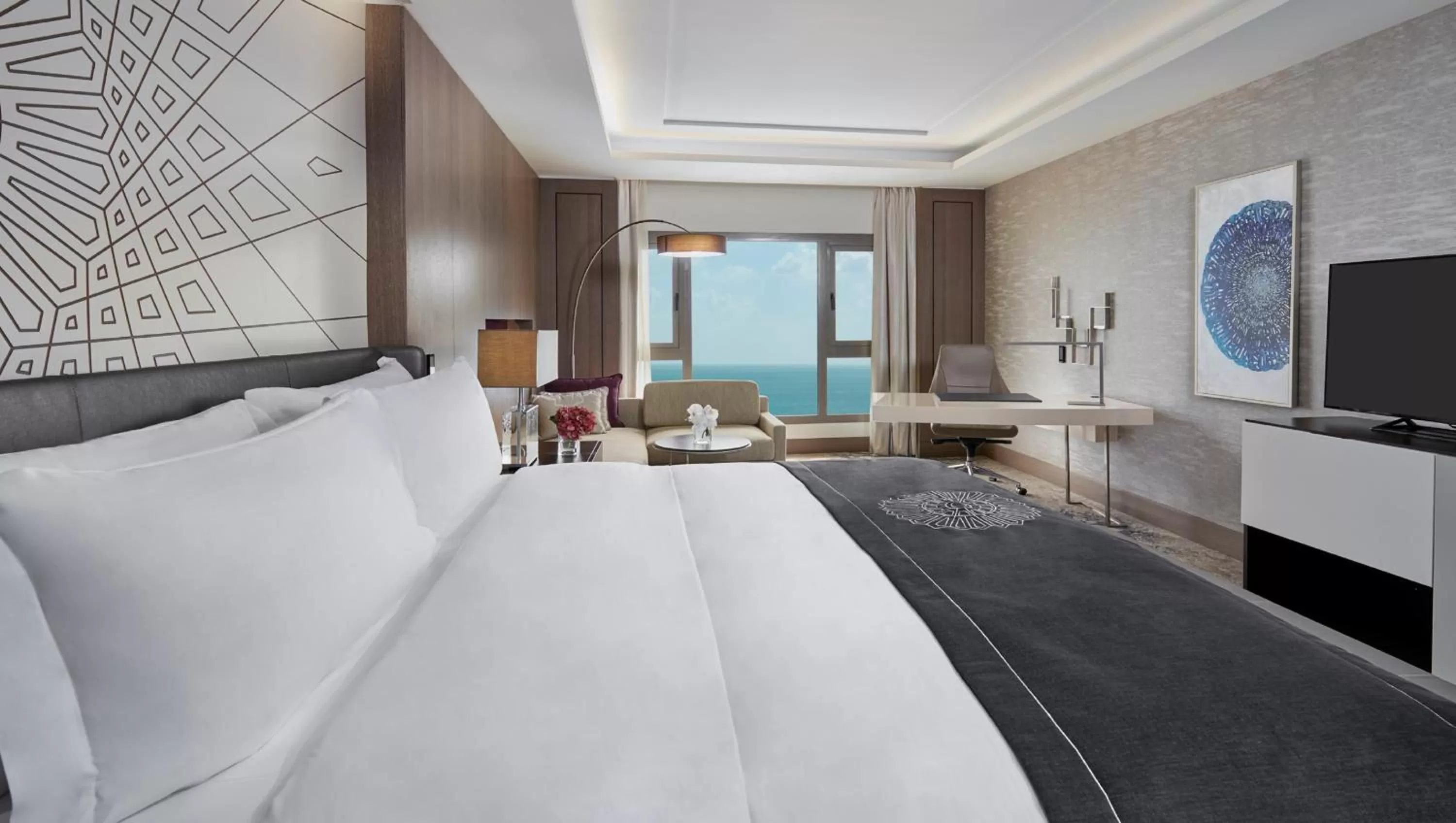 1 King Bed Club Sea View in InterContinental Doha Beach & Spa, an IHG Hotel