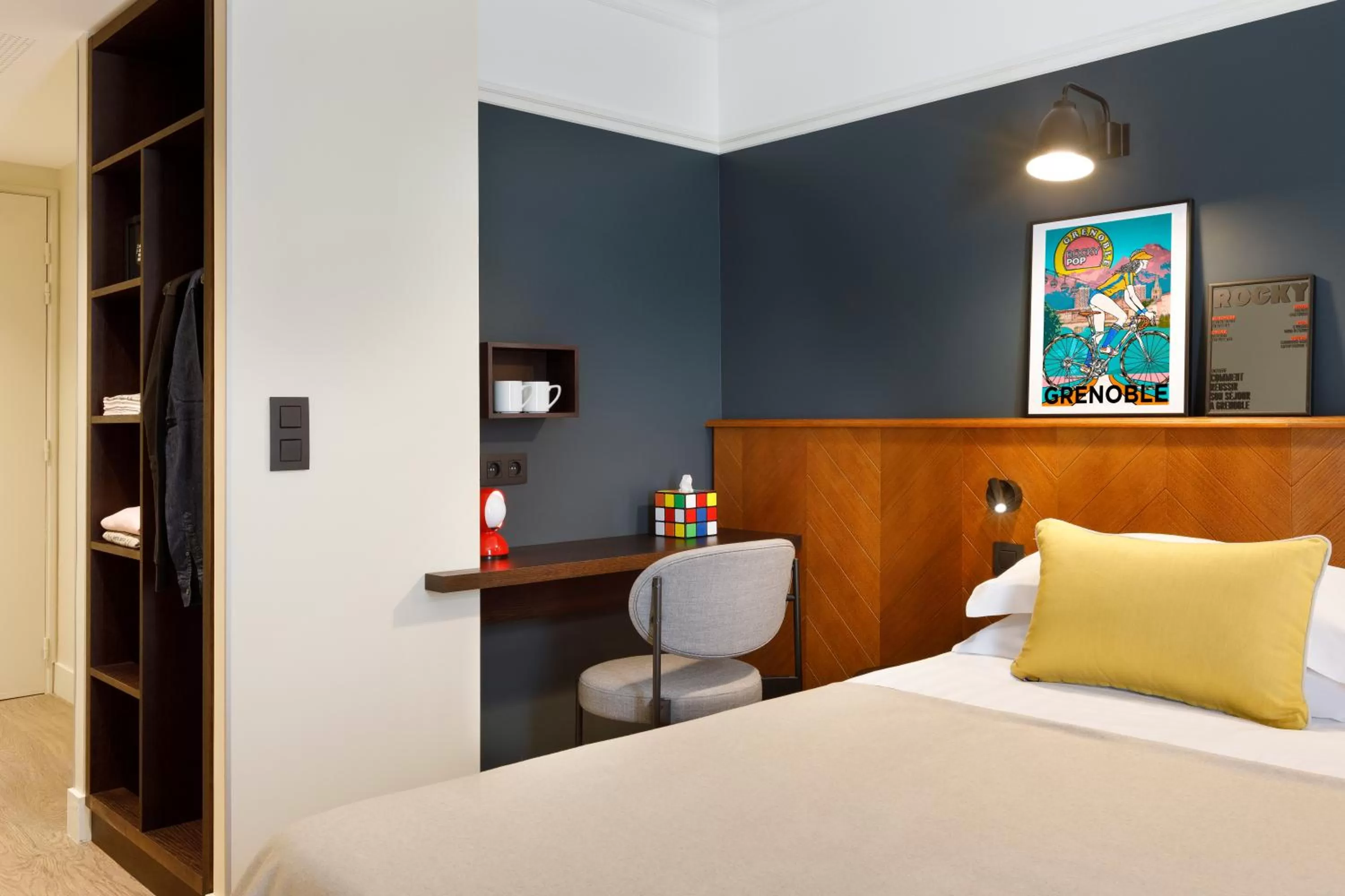 Double Room in RockyPop Grenoble Hotel