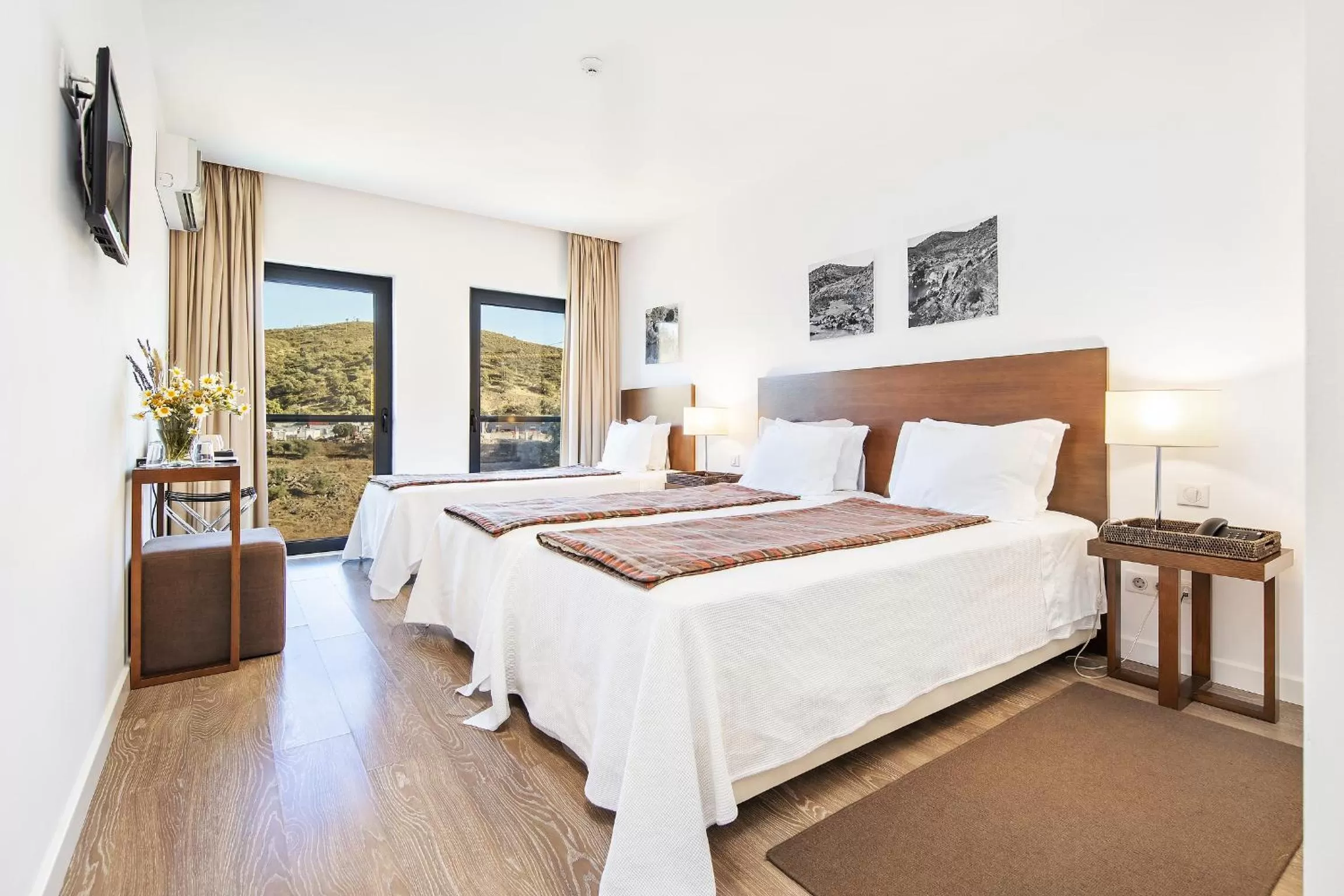 Twin Room with Extra Bed in Hotel Museu