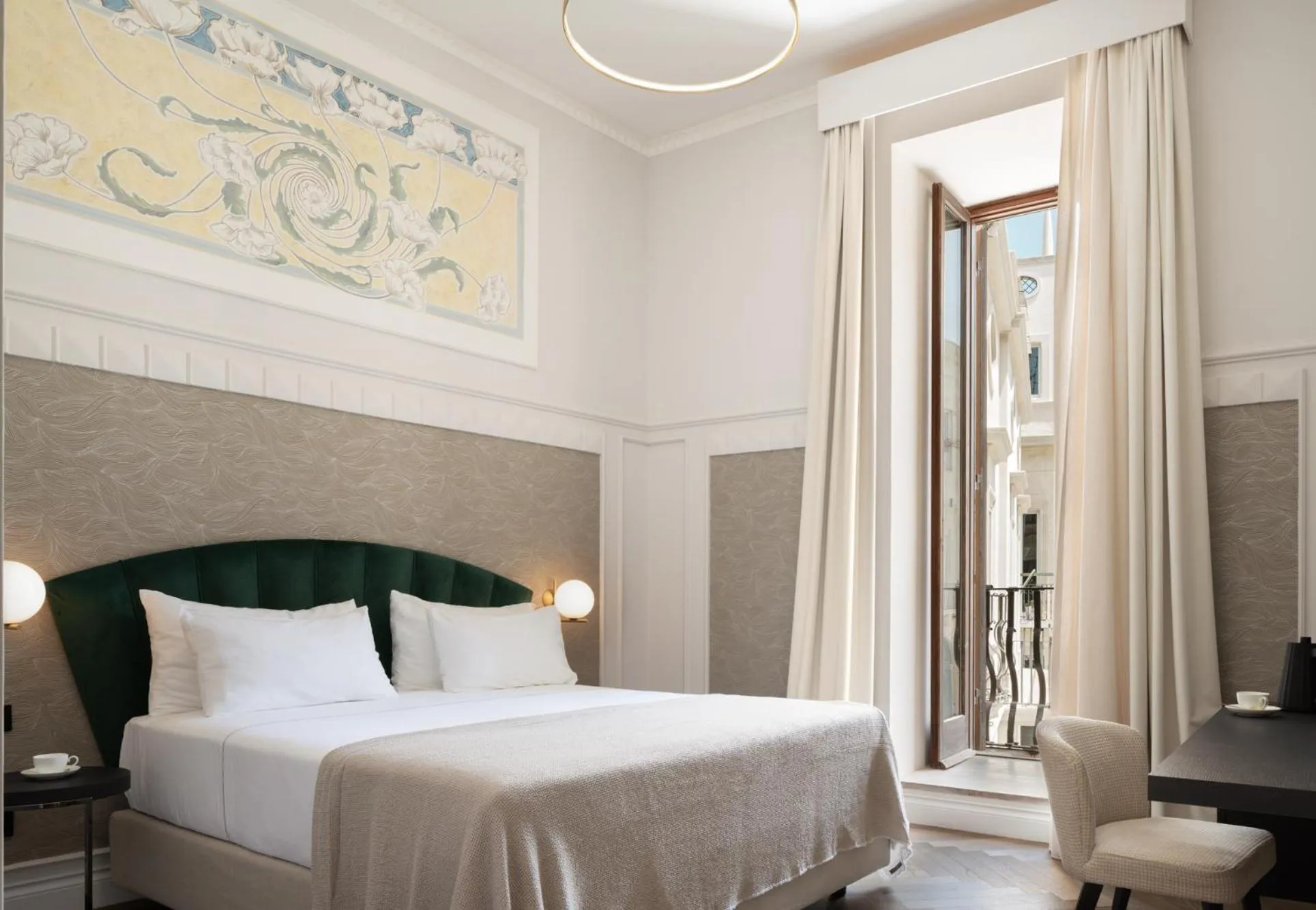 Deluxe Double Room with City View in Patria Palace Lecce - The Leading Hotels of The World