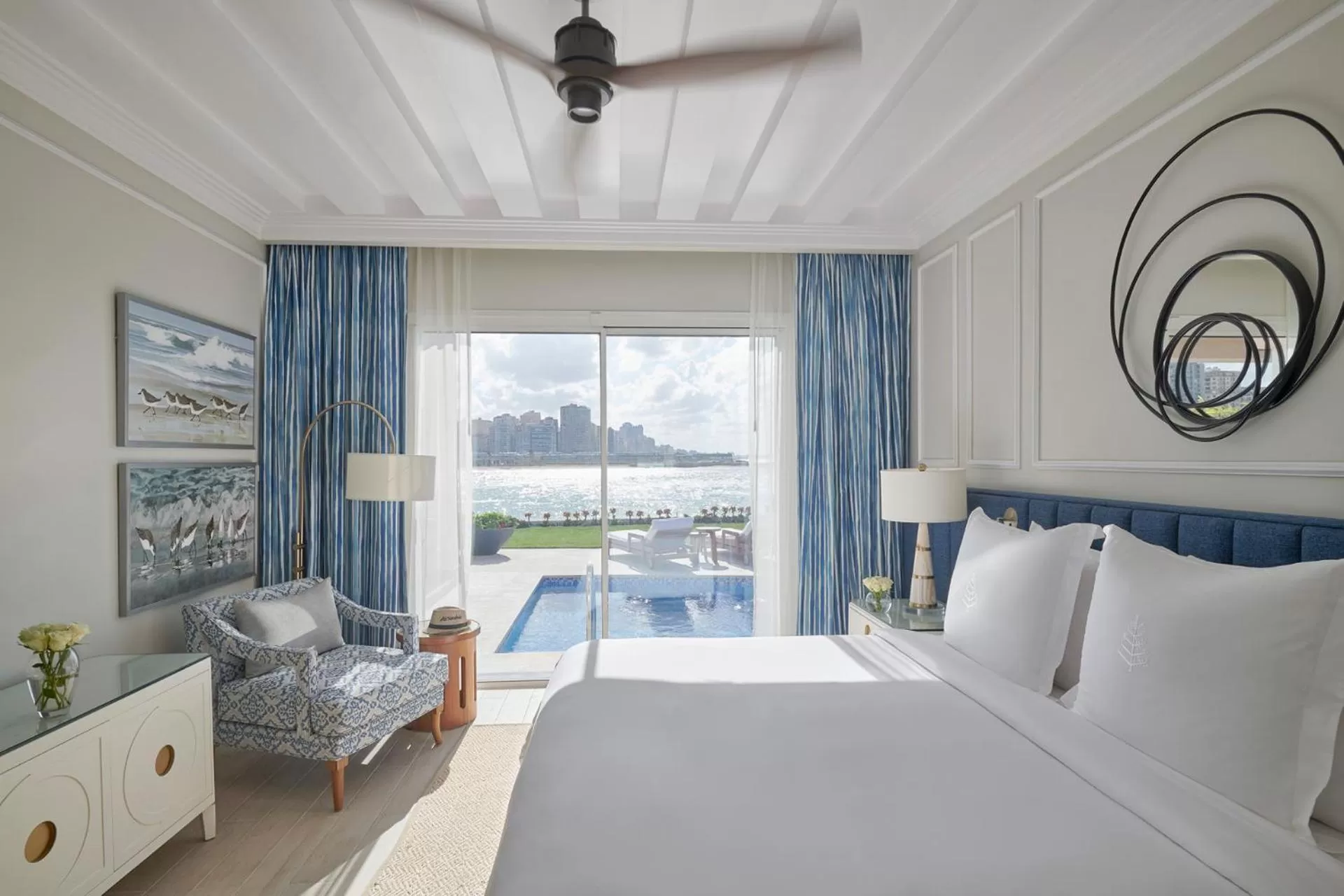 One Bedroom Sea View Villa with Private Pool in Four Seasons Hotel Alexandria At San Stefano