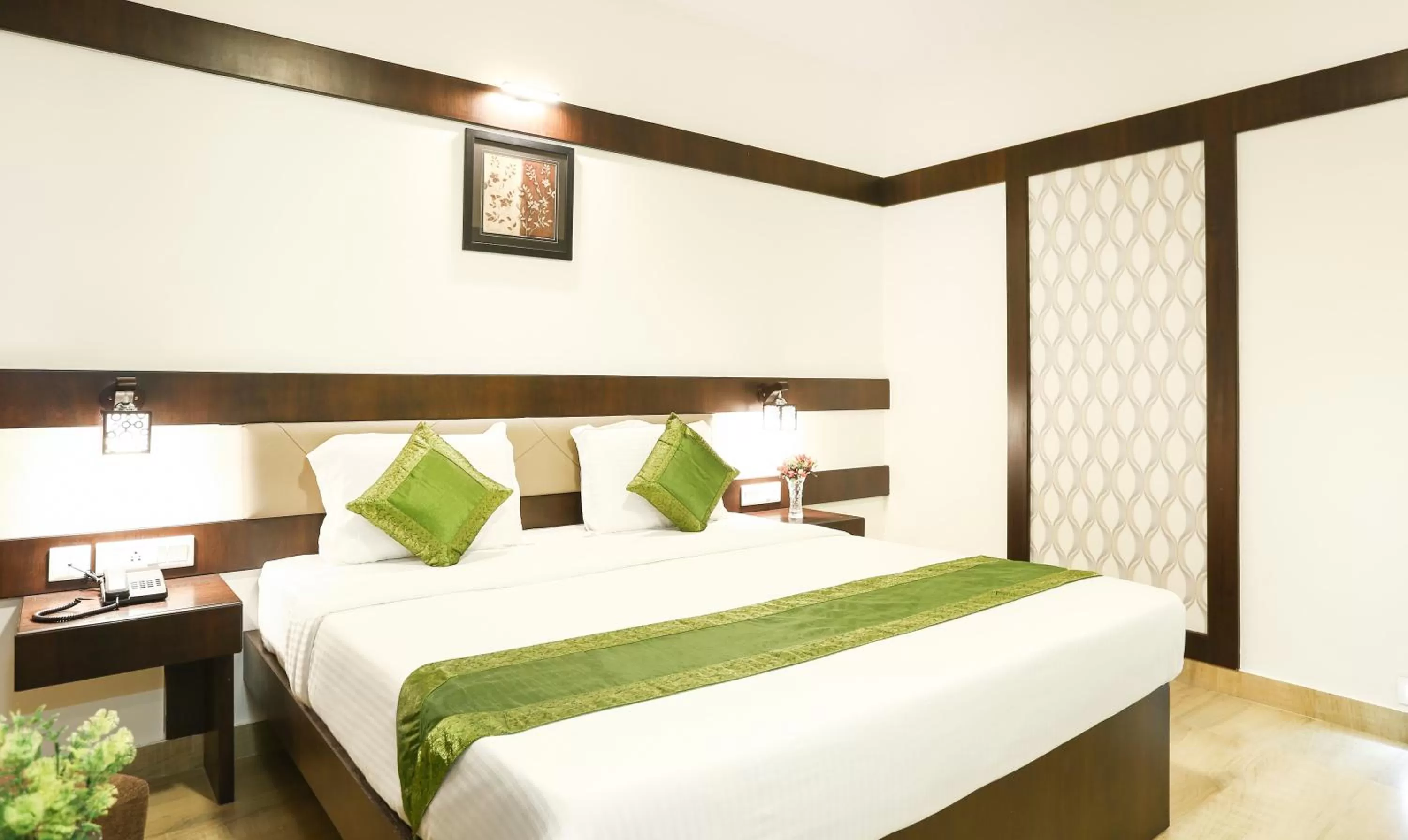 Deluxe Double Room - single occupancy in Treebo Premium Akshaya Mahal Inn